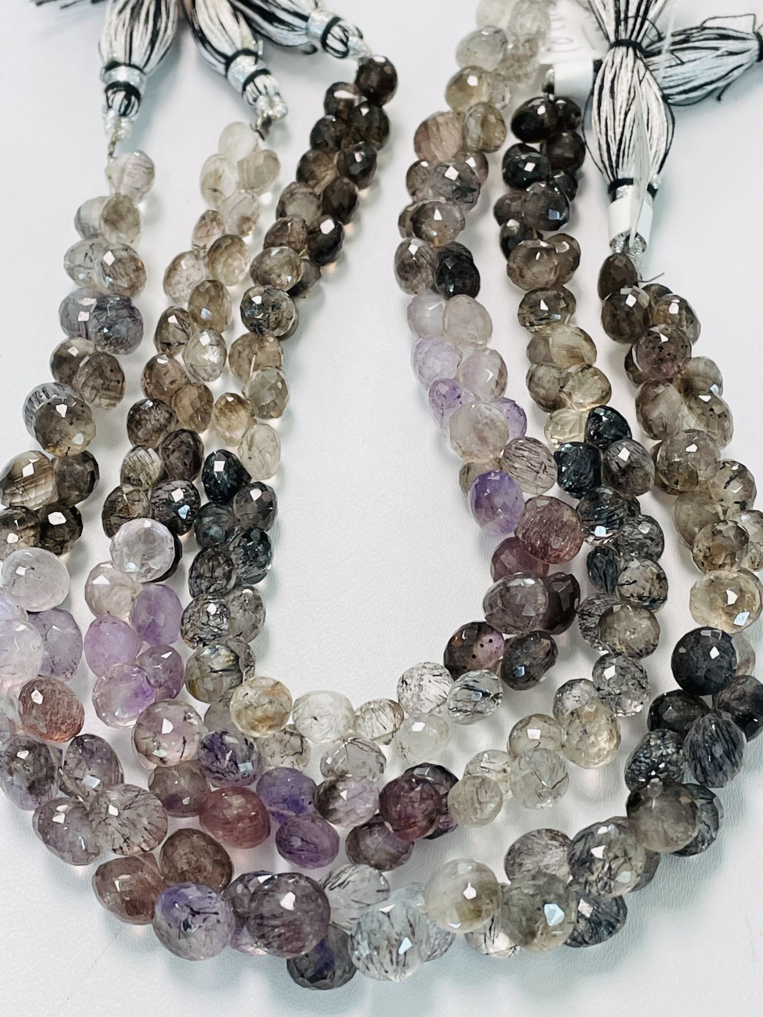 Moss Amethyst Onion Faceted