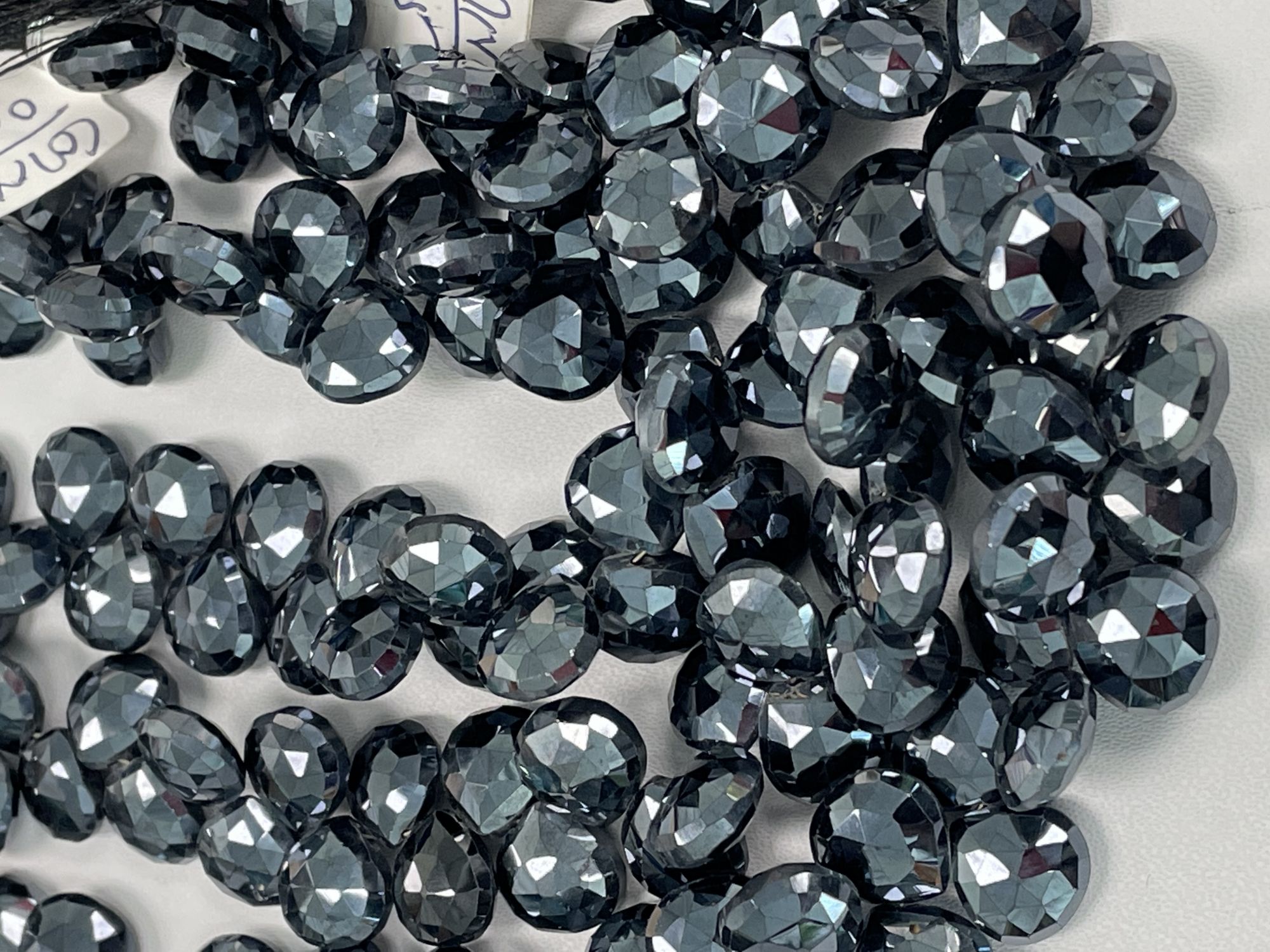 Mystic Spinel Heart Faceted