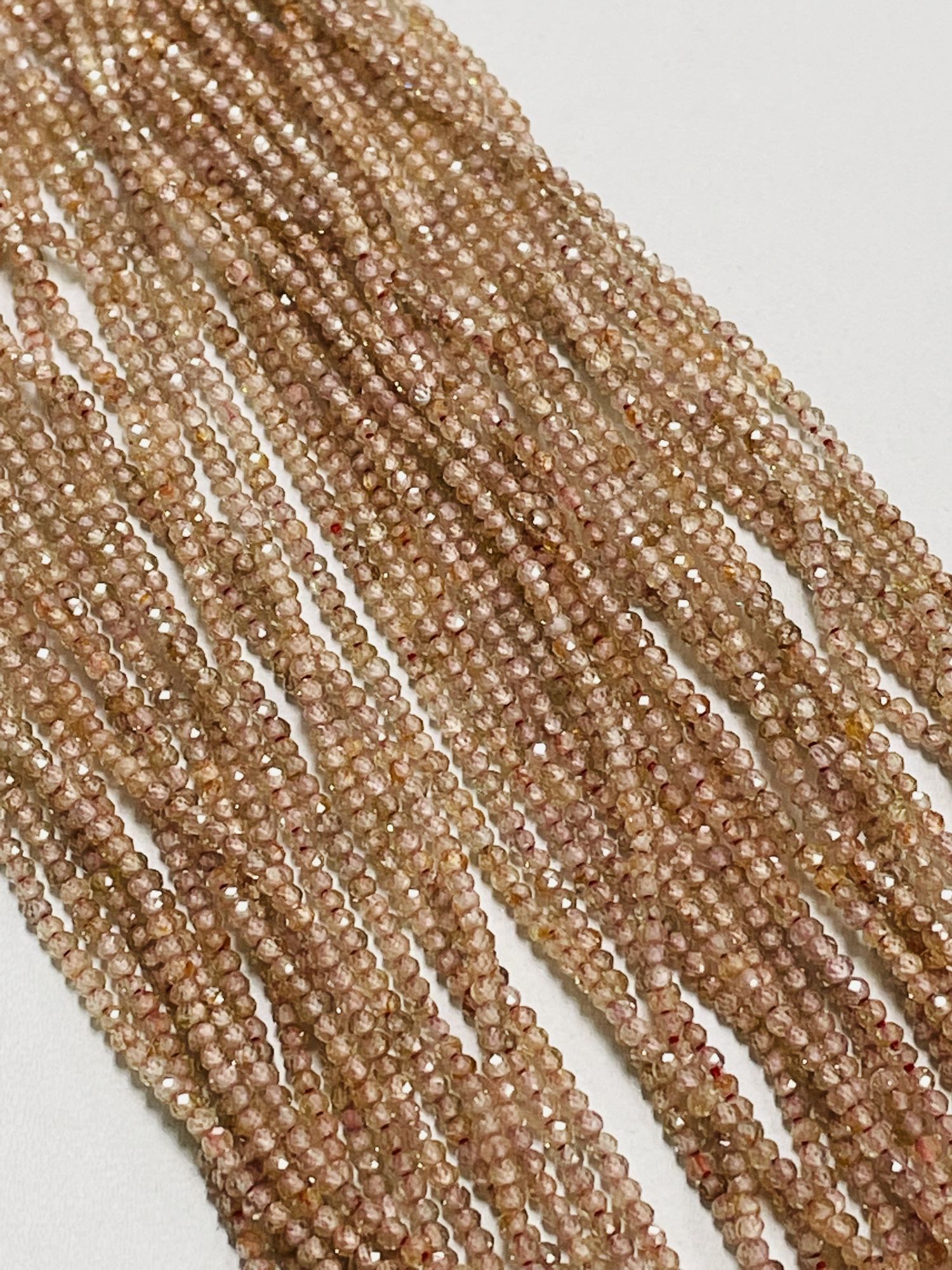 Zircon Rondelle Faceted