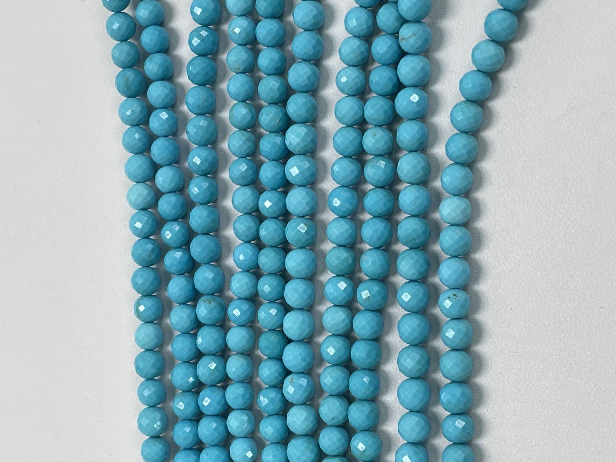 Turquoise Round Faceted