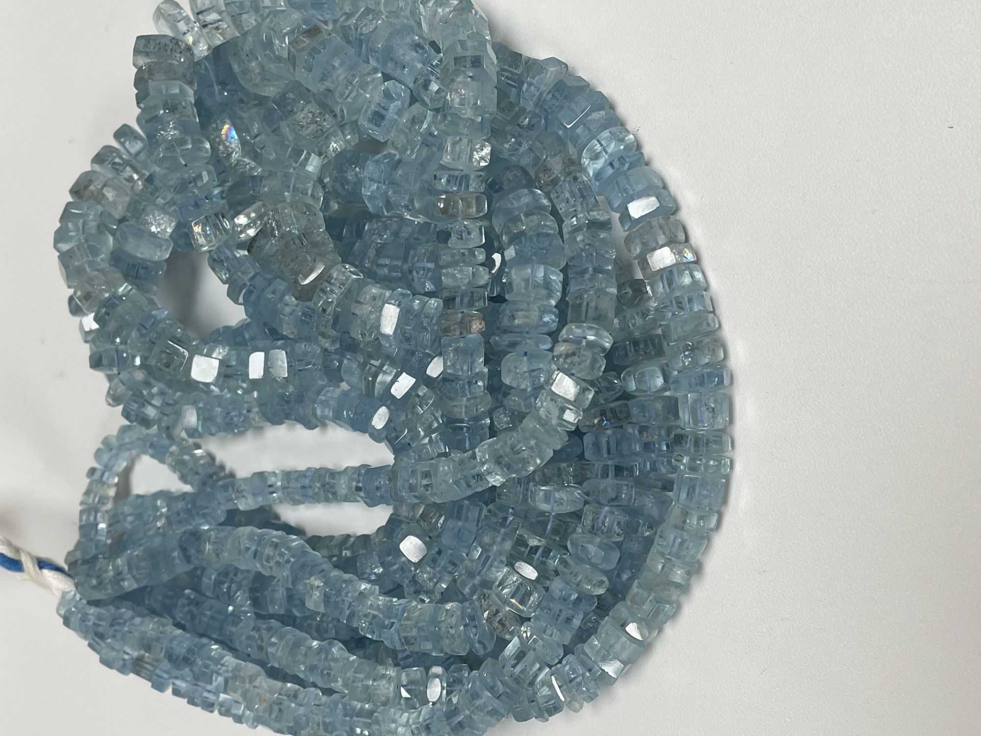 Aquamarine Bolt Faceted