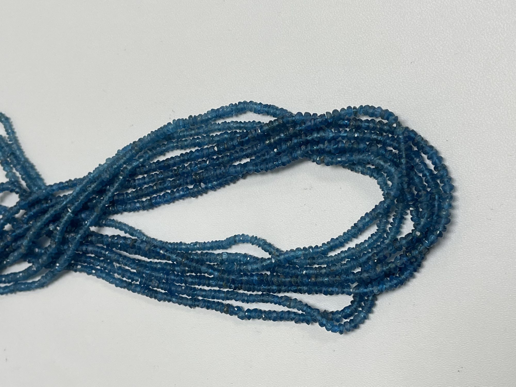 Neon Apatite Rondelle Faceted