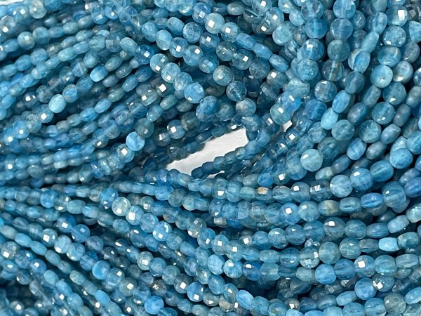 Apatite Coin Faceted