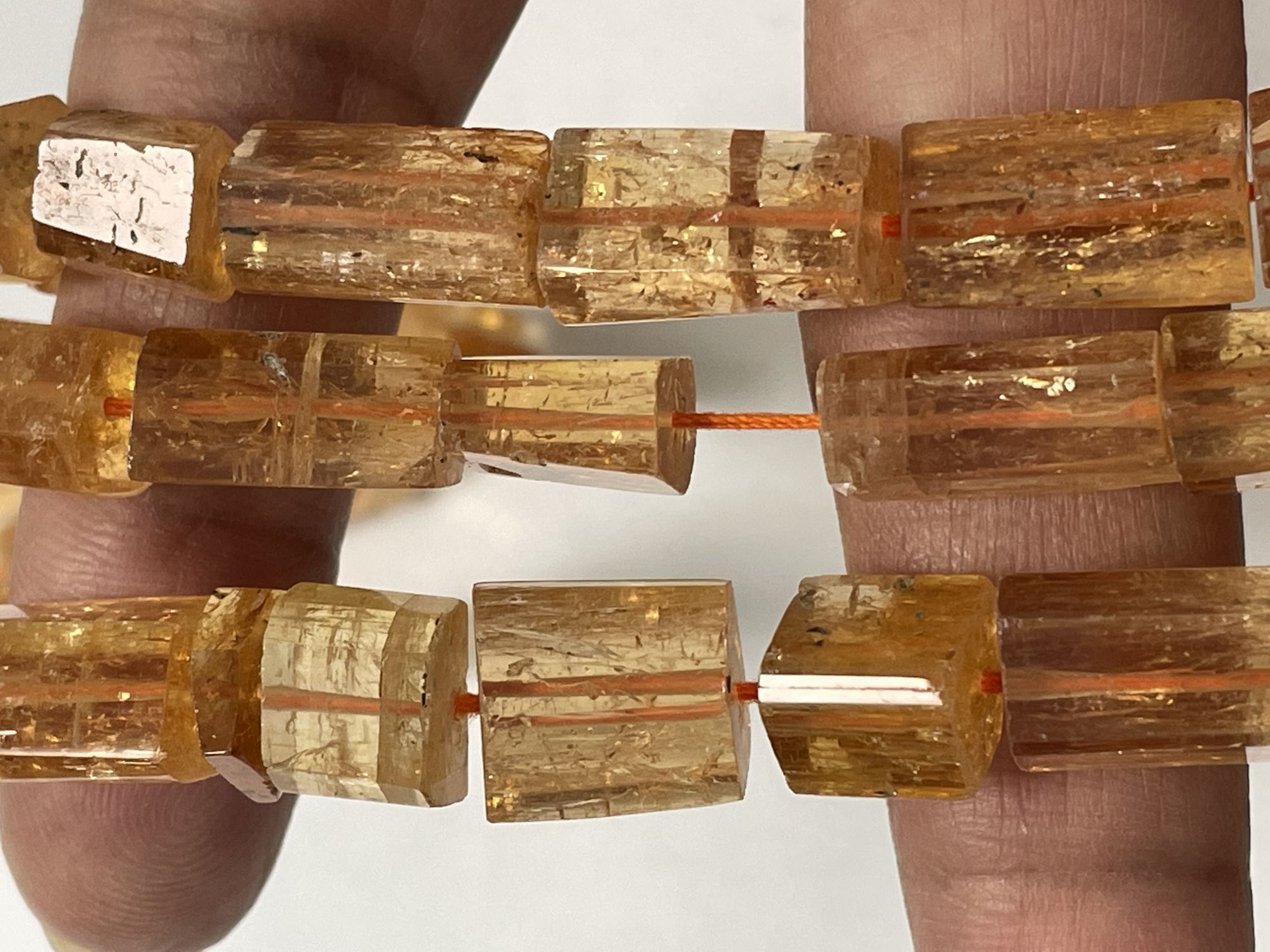 Imperial Topaz Tube Faceted