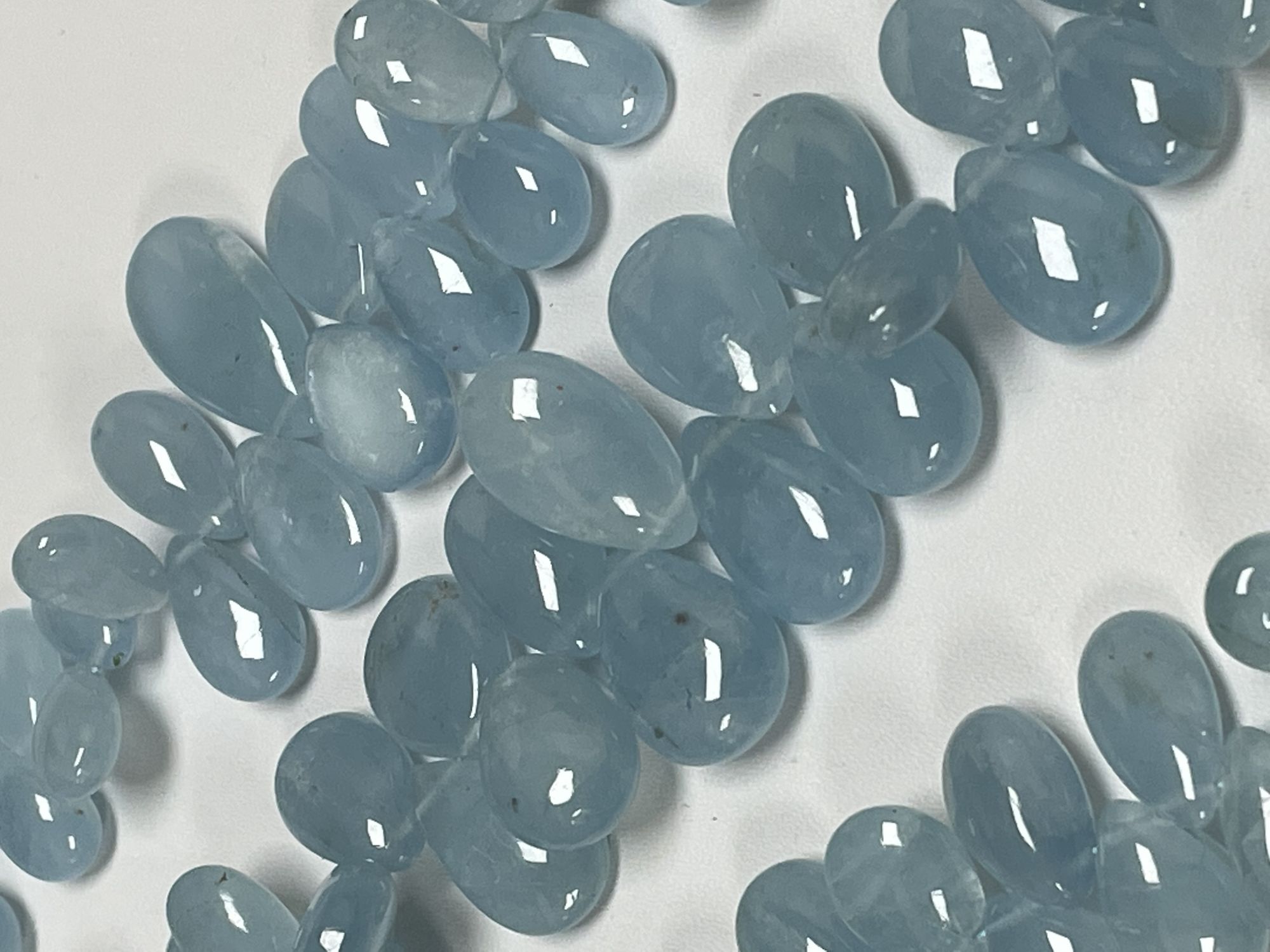 Aquamarine Pear Smooth