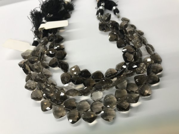 Smoky Quartz Cushion faceted