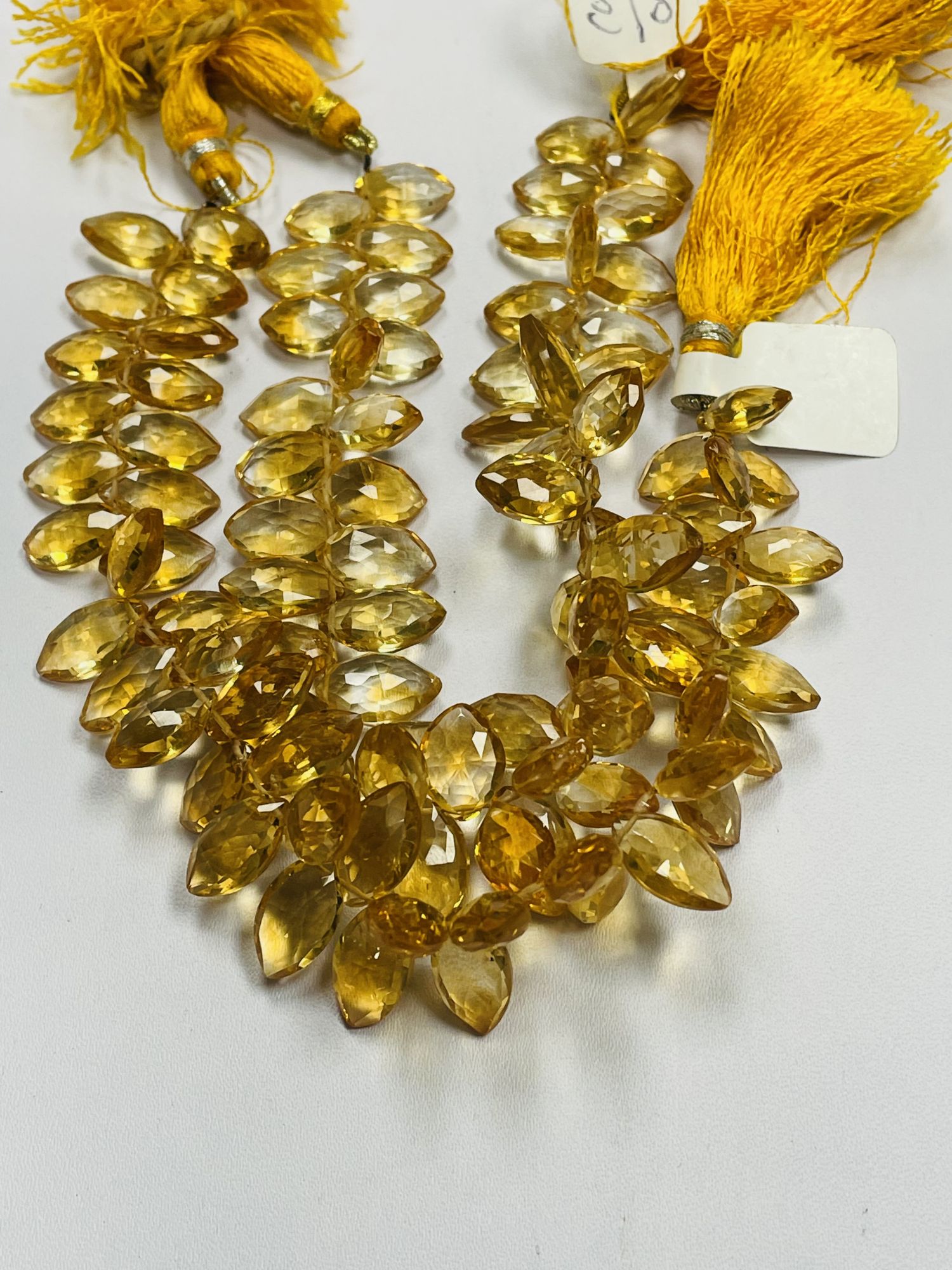 Citrine Marquise Faceted