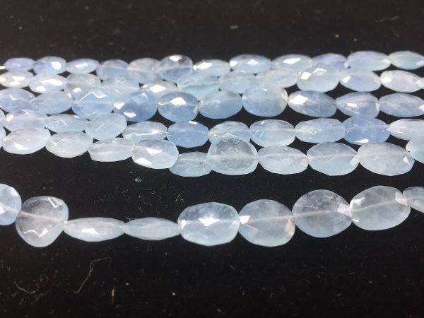 Aquamarine Ovals Faceted