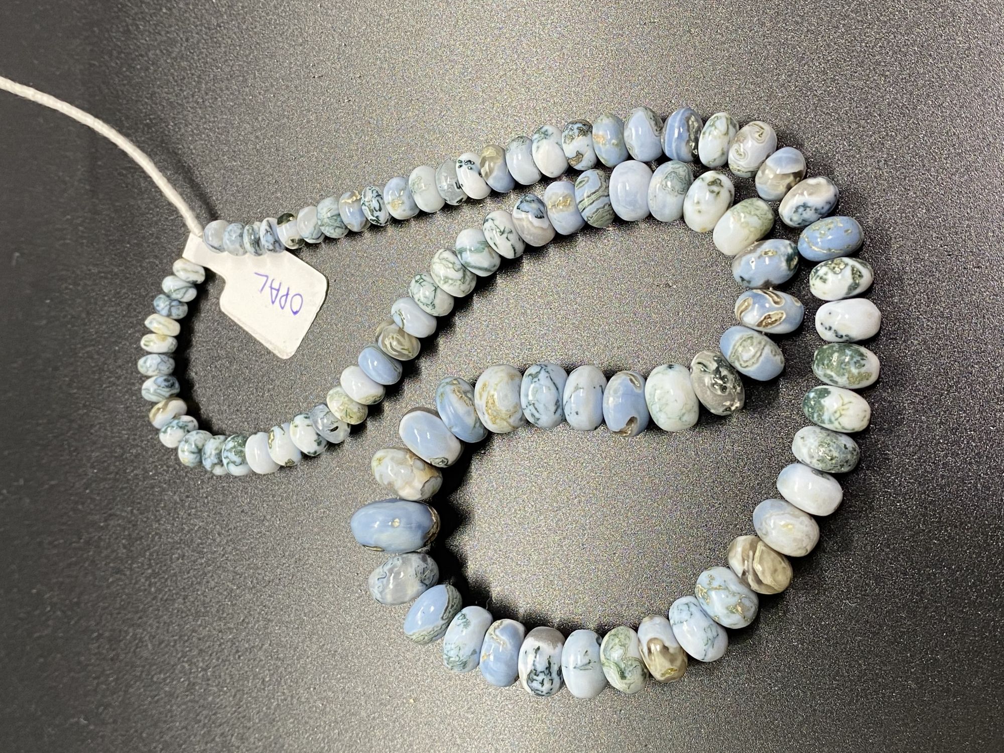 Peruvian Opal Rondelle