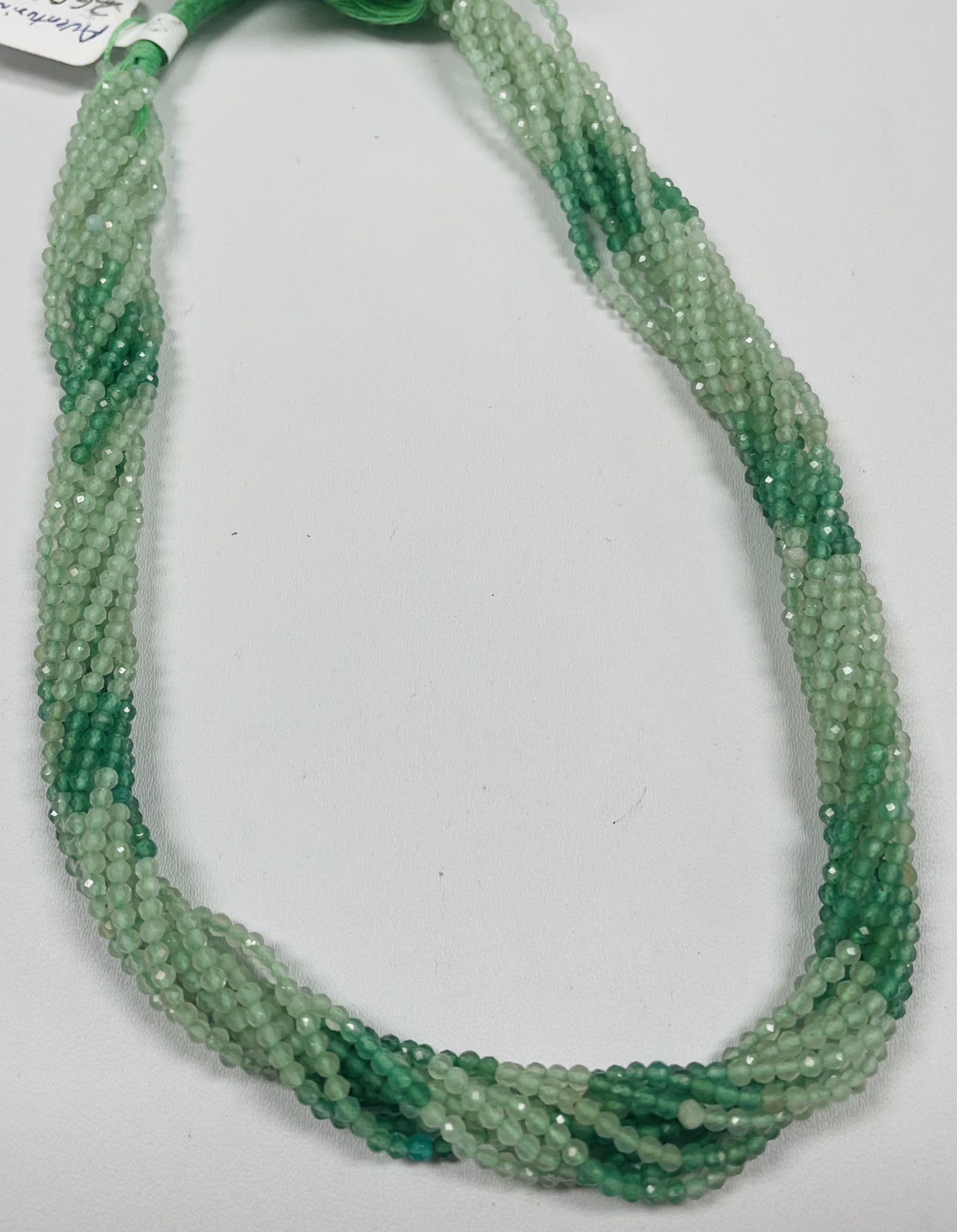 Aventurine Rondelle Faceted