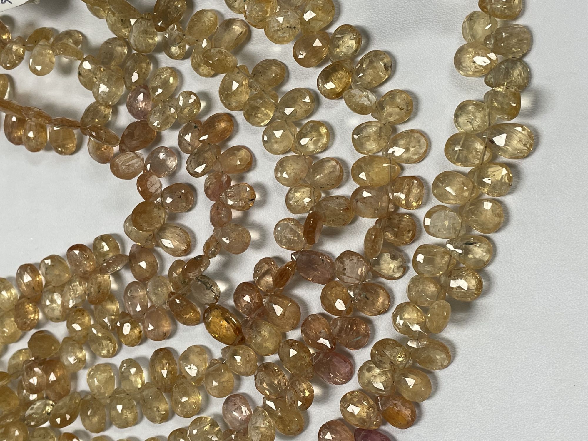 Imperial Topaz Pear Faceted