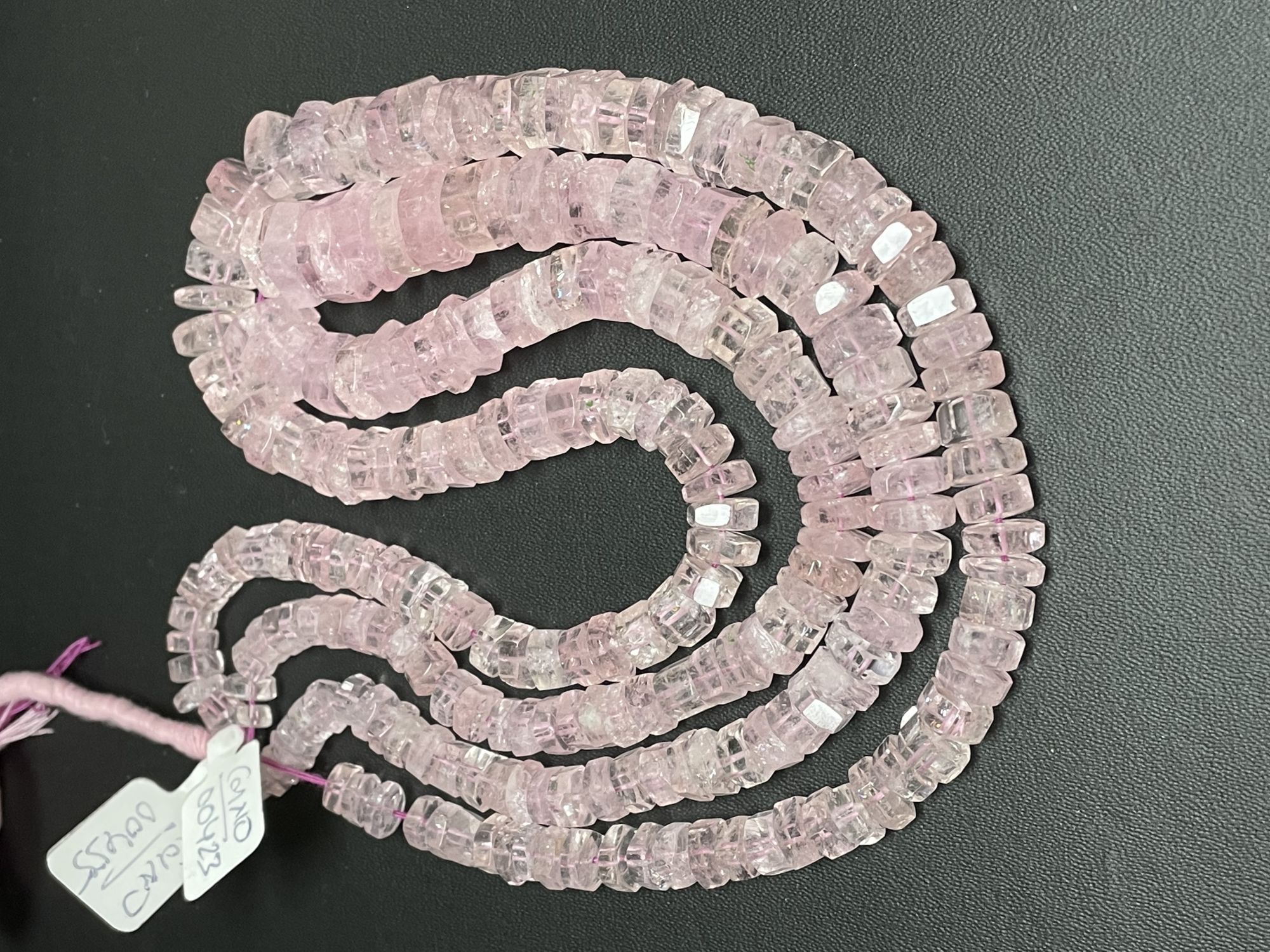 Morganite Bolt Faceted