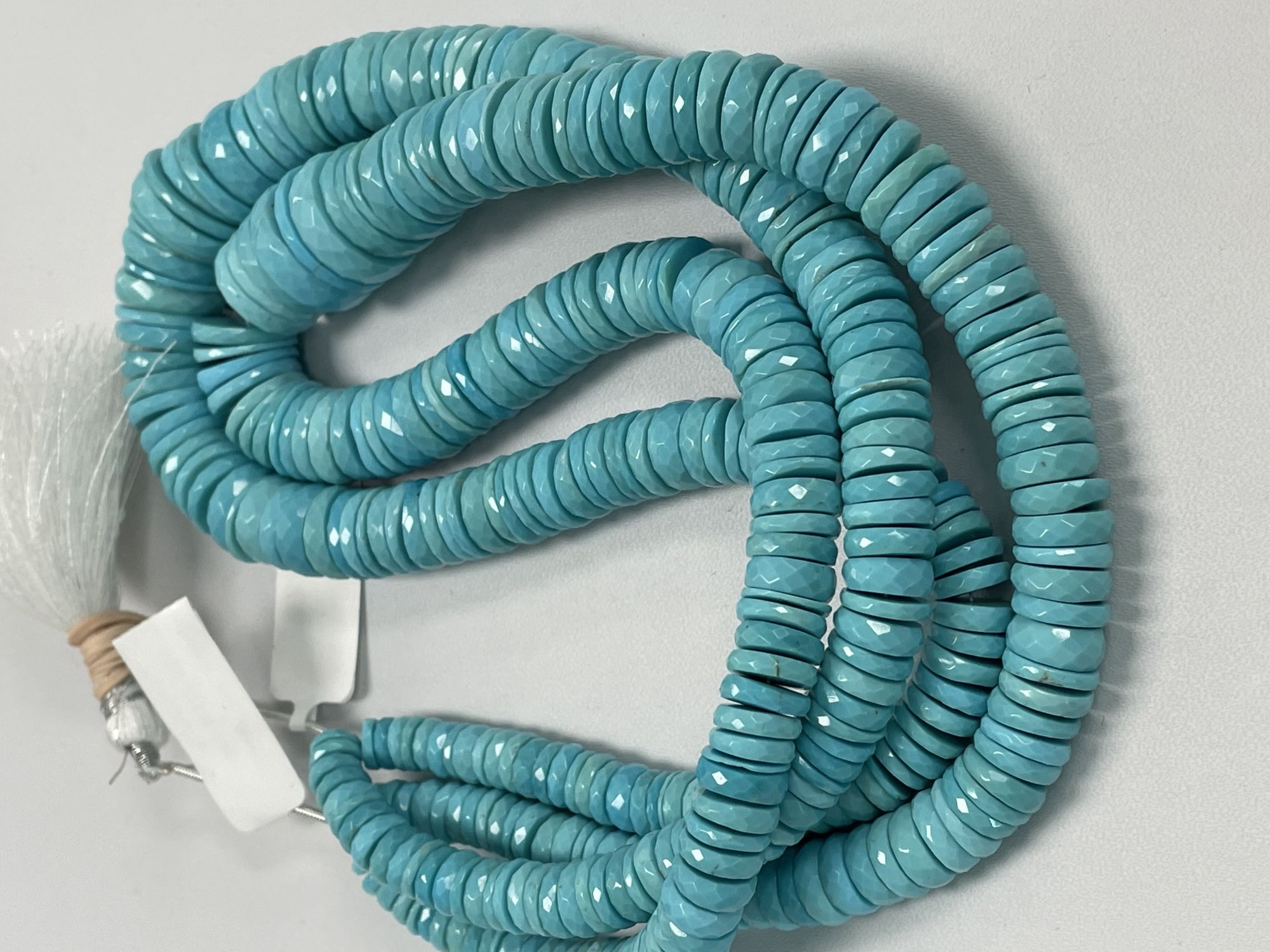 Turquoise Tire Faceted