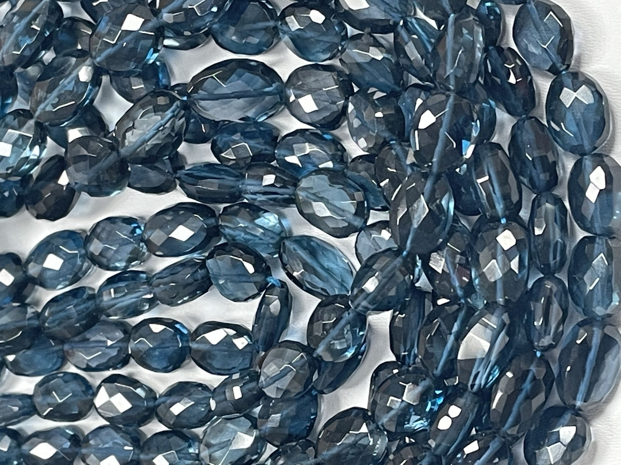London Blue Topaz Oval Faceted