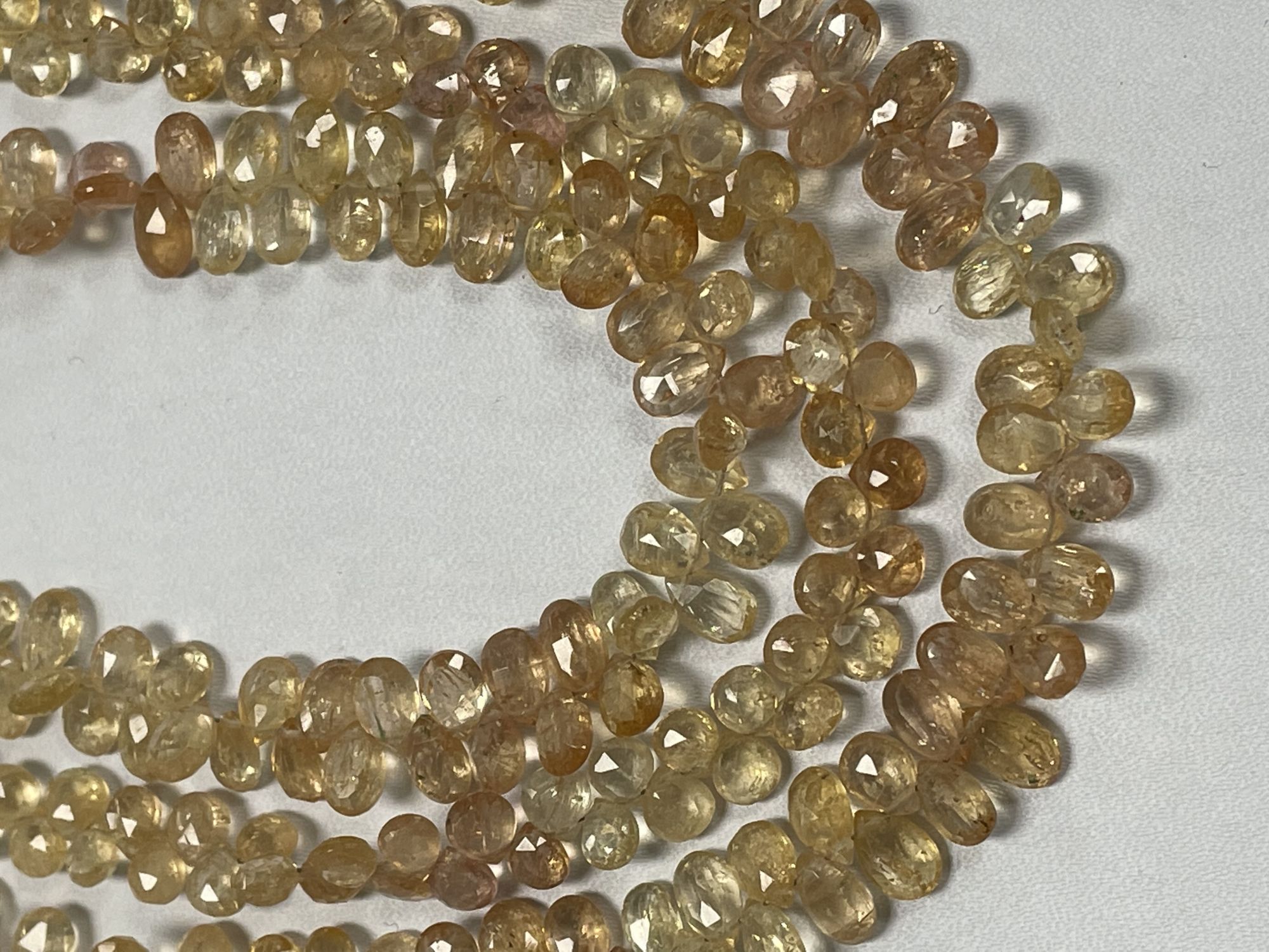 Imperial Topaz Pear Faceted