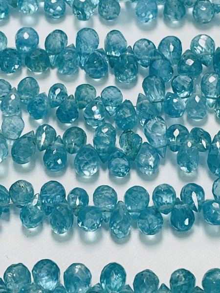 Apatite Drop Faceted