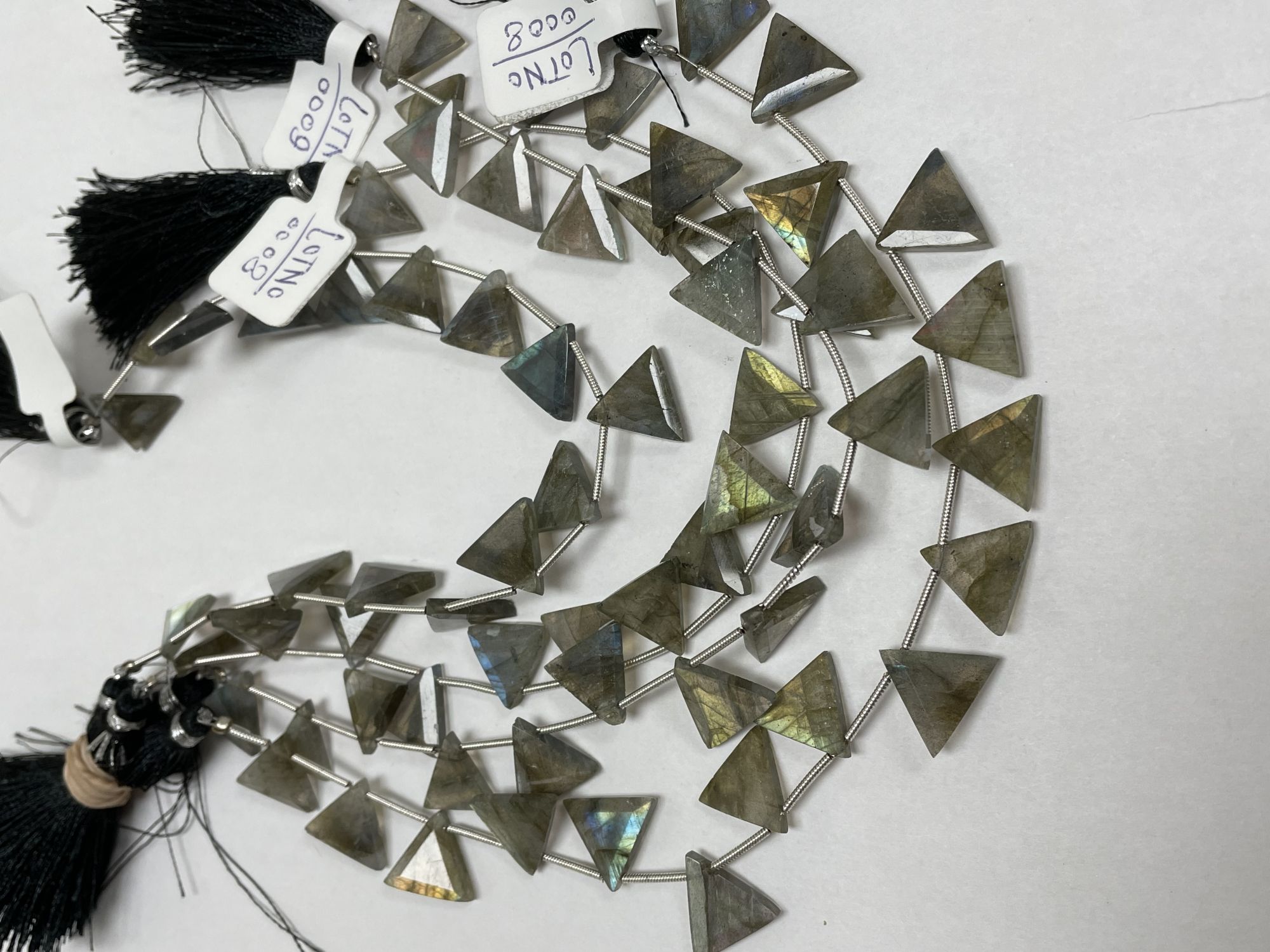 Labradorite Flat Trillion Faceted