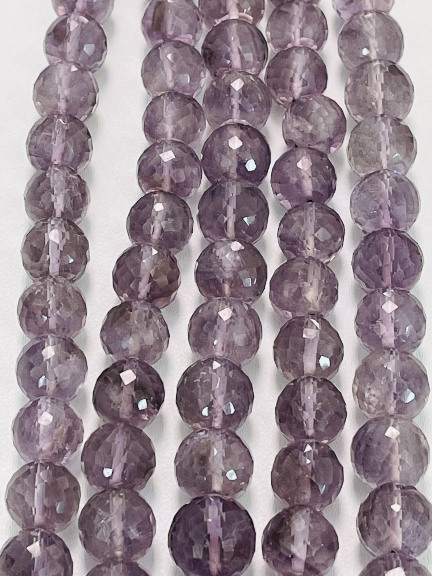 Purple Amethyst Round Faceted