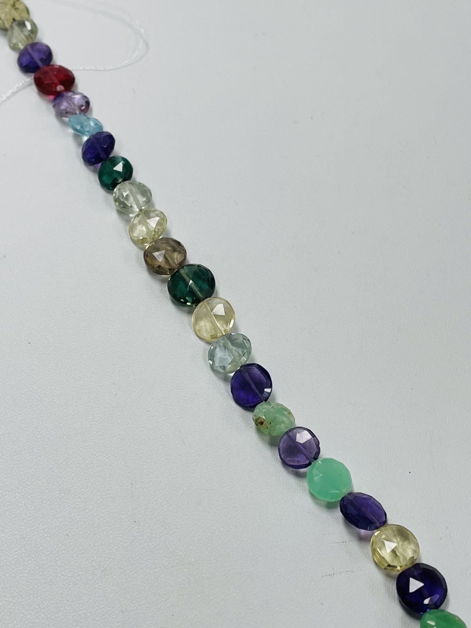 Multistone Coin Faceted