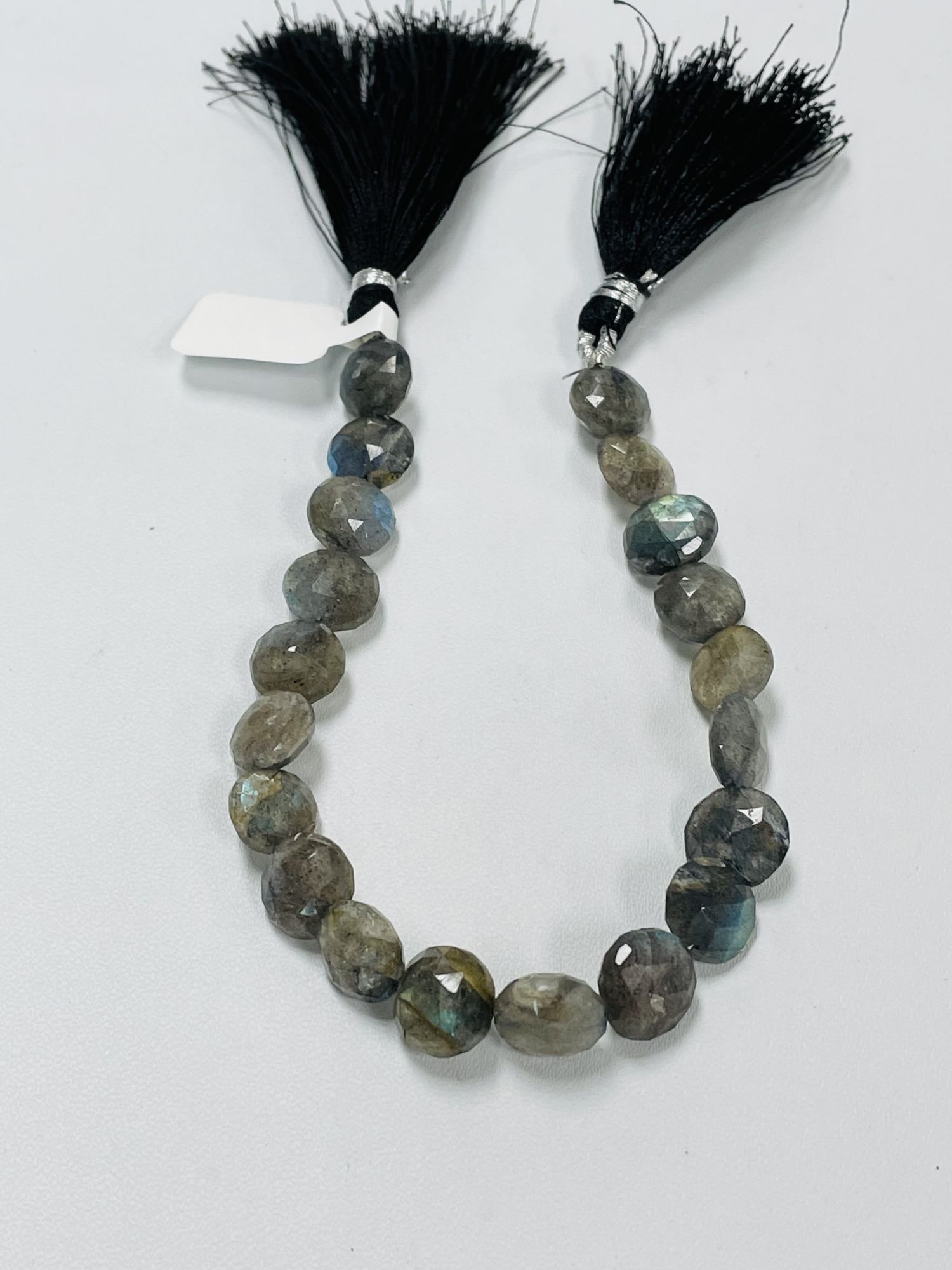 Labradorite Coin Faceted