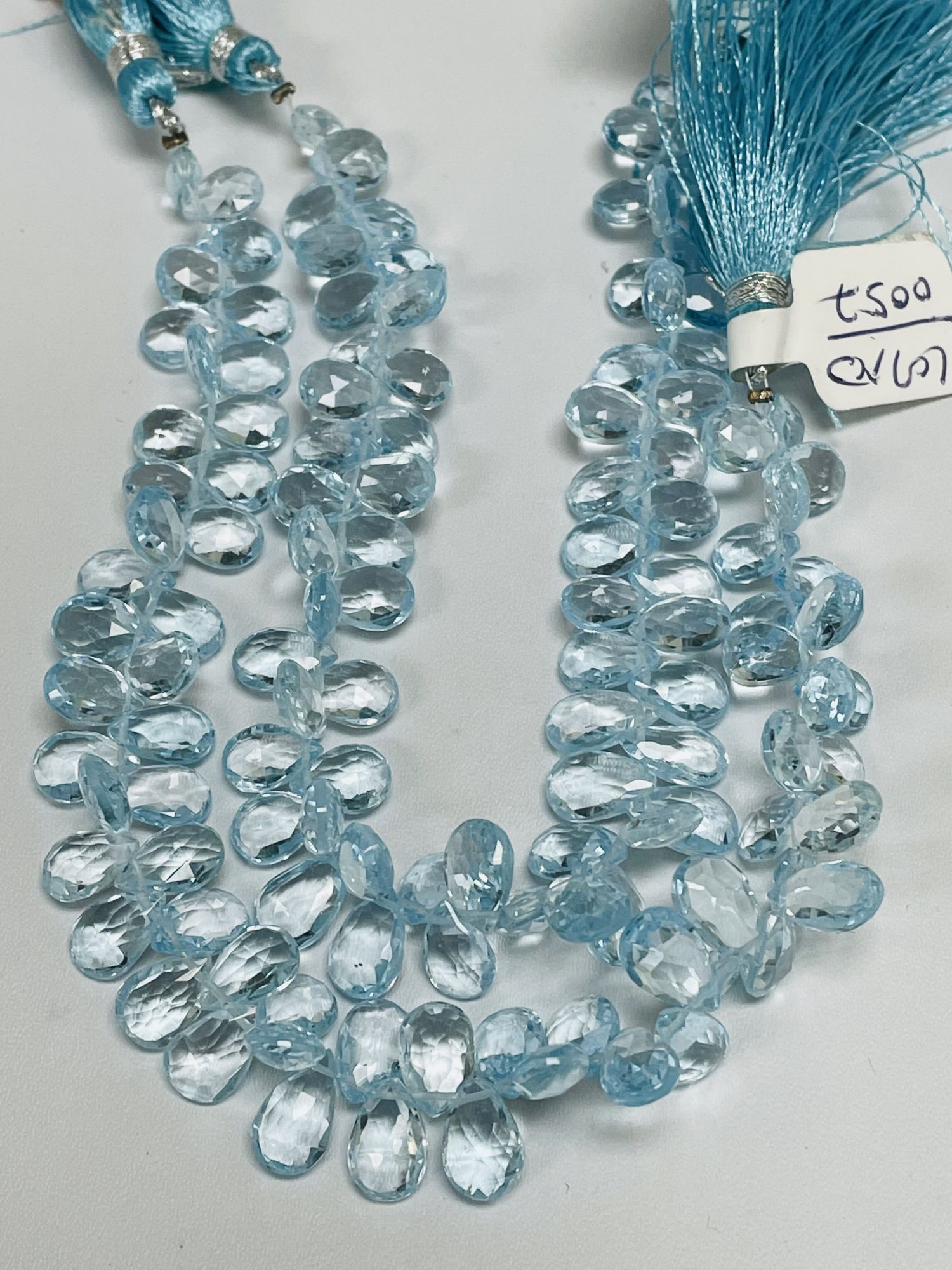 Sky Blue Topaz Pear Faceted