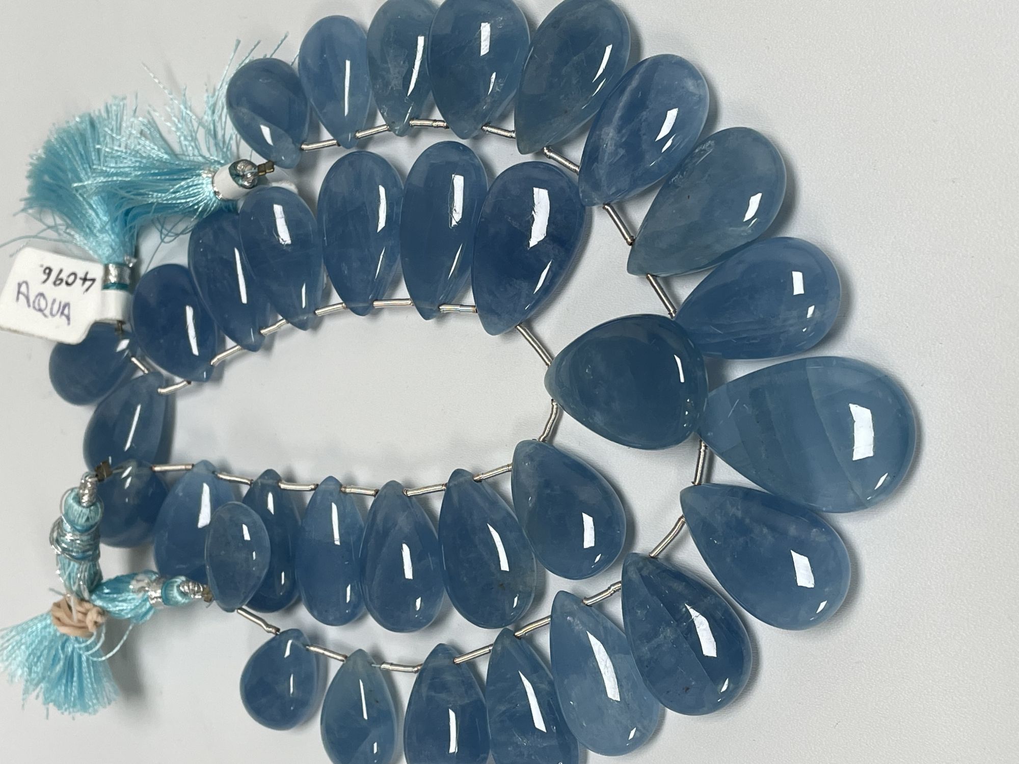 Aquamarine Pear Smooth