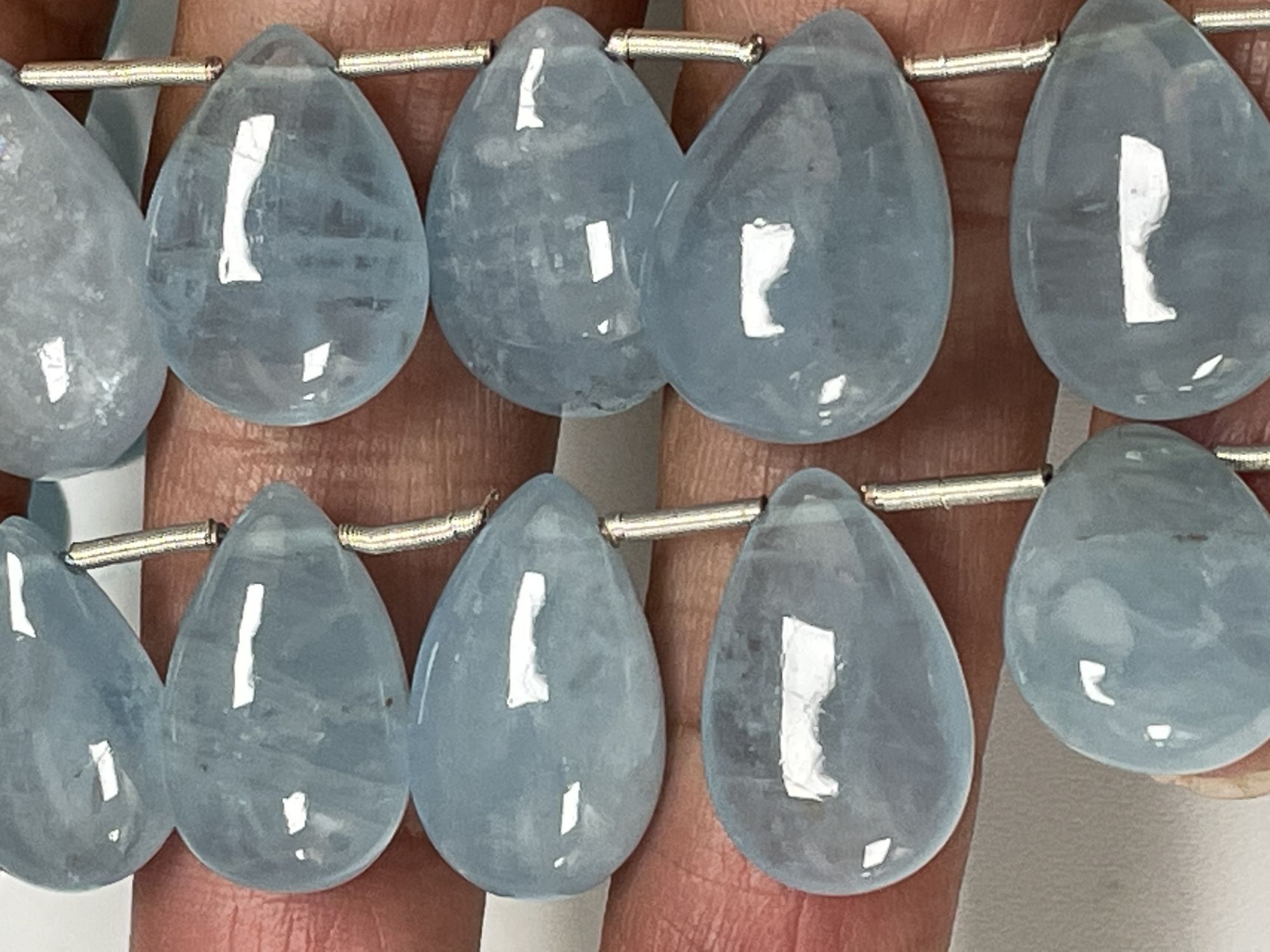 Aquamarine Pear Smooth