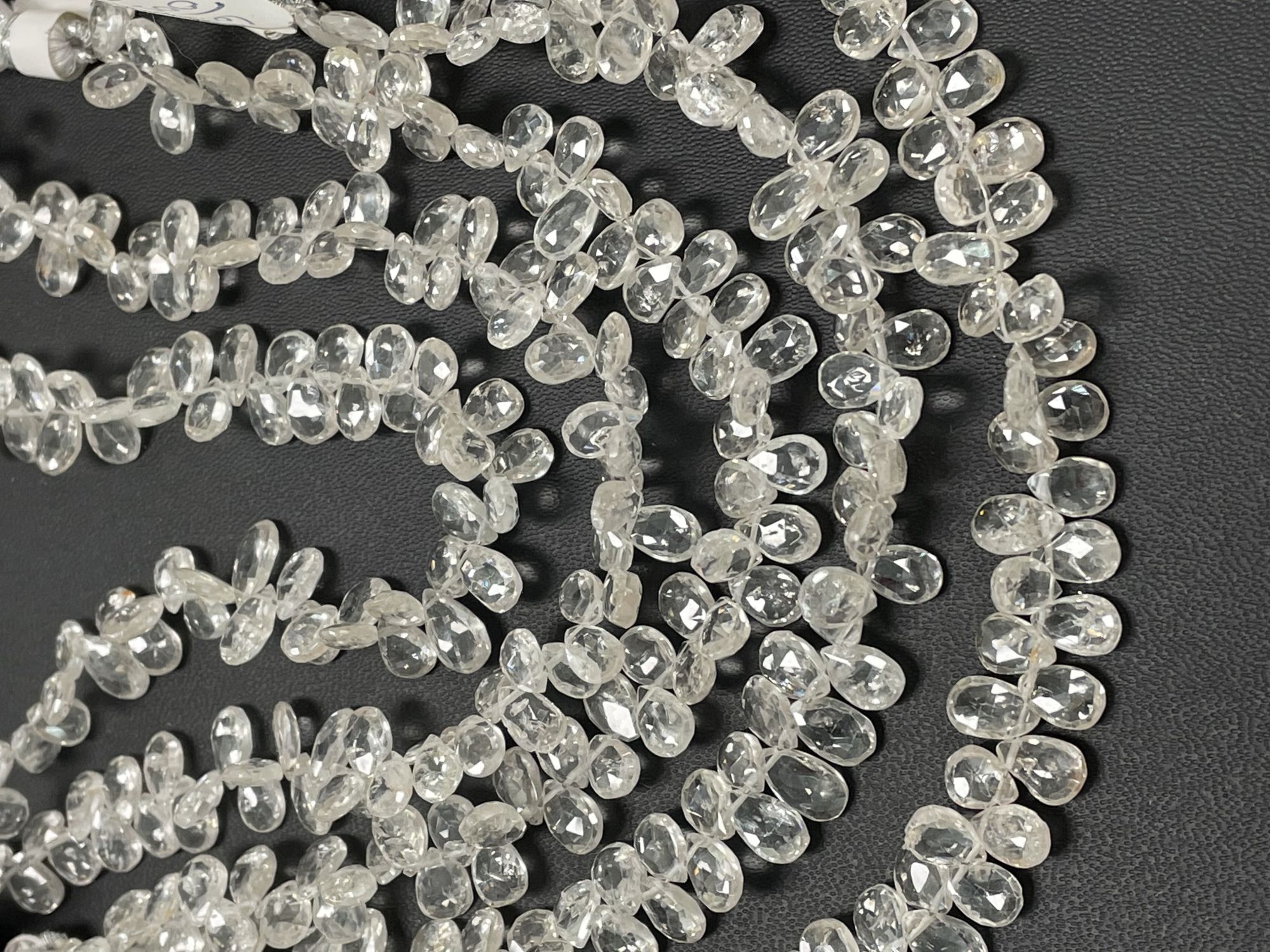 Zircon Pear Faceted