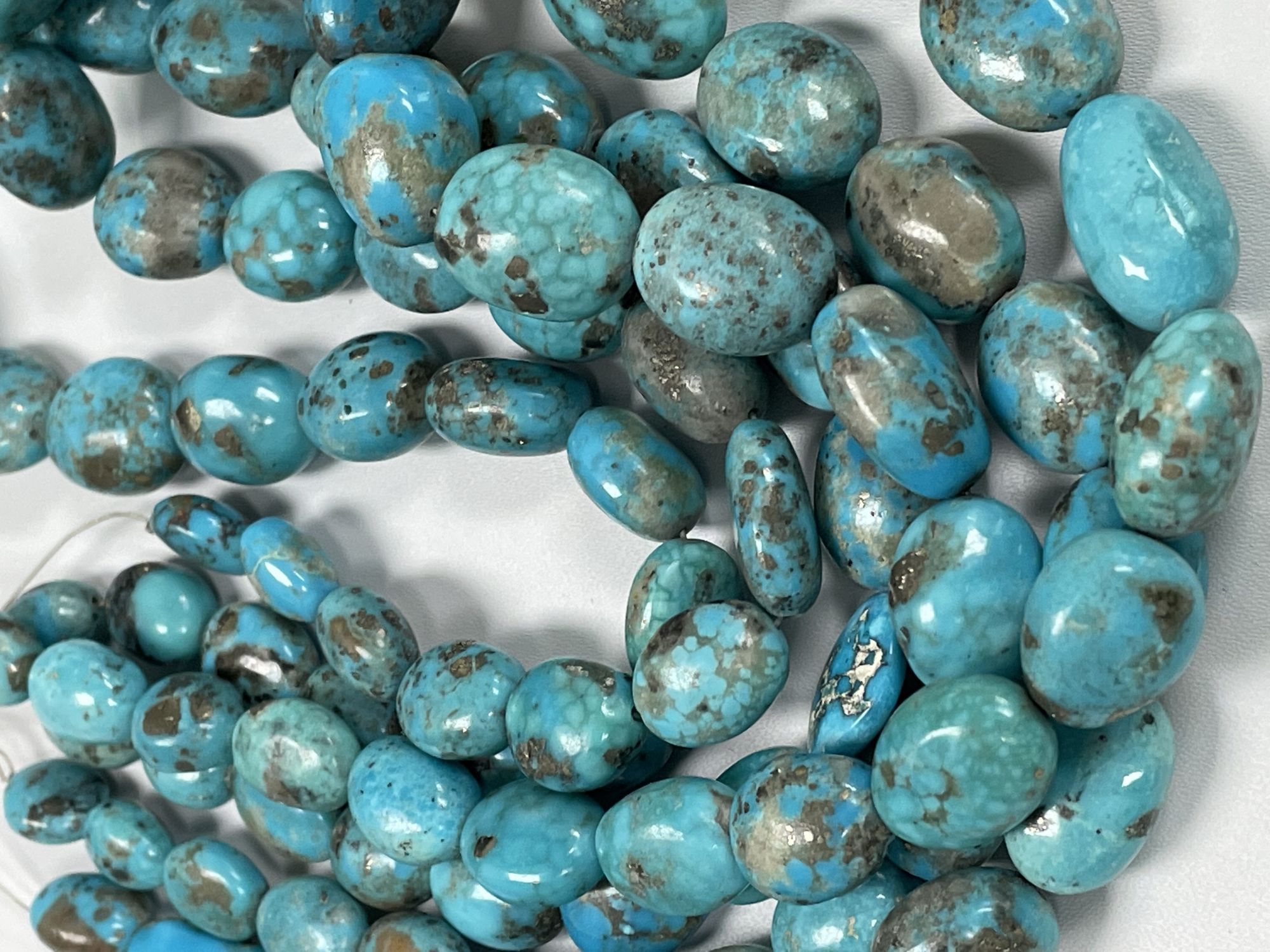 Turquoise Oval Smooth