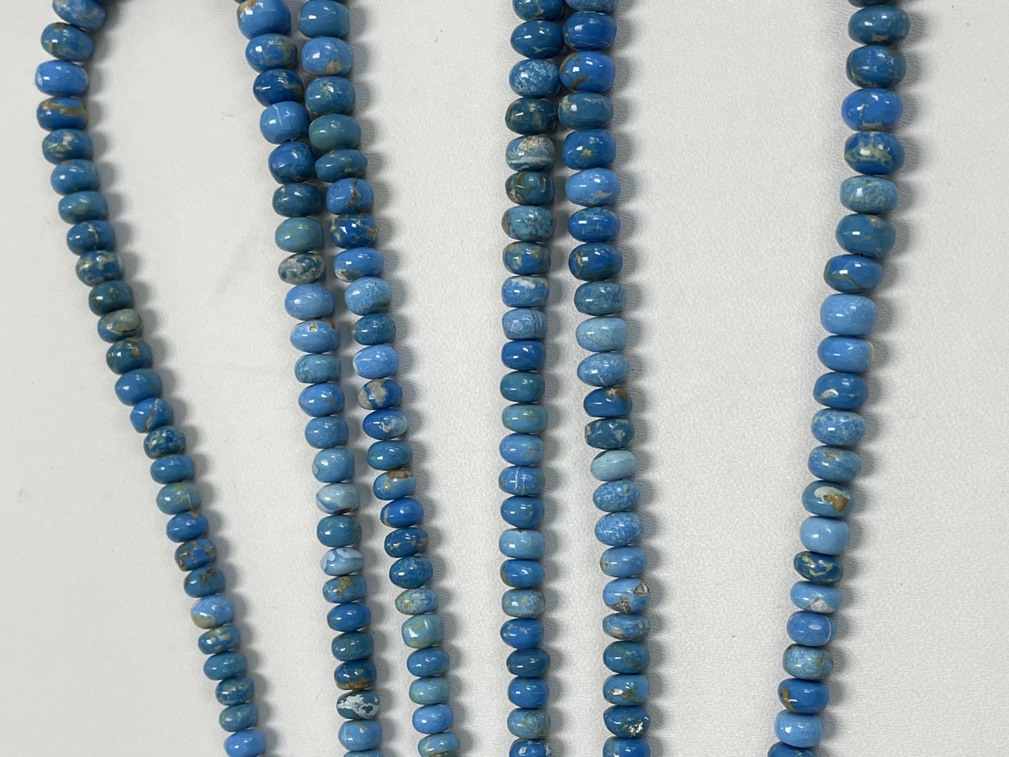 Ceruleite Rondelle Smooth