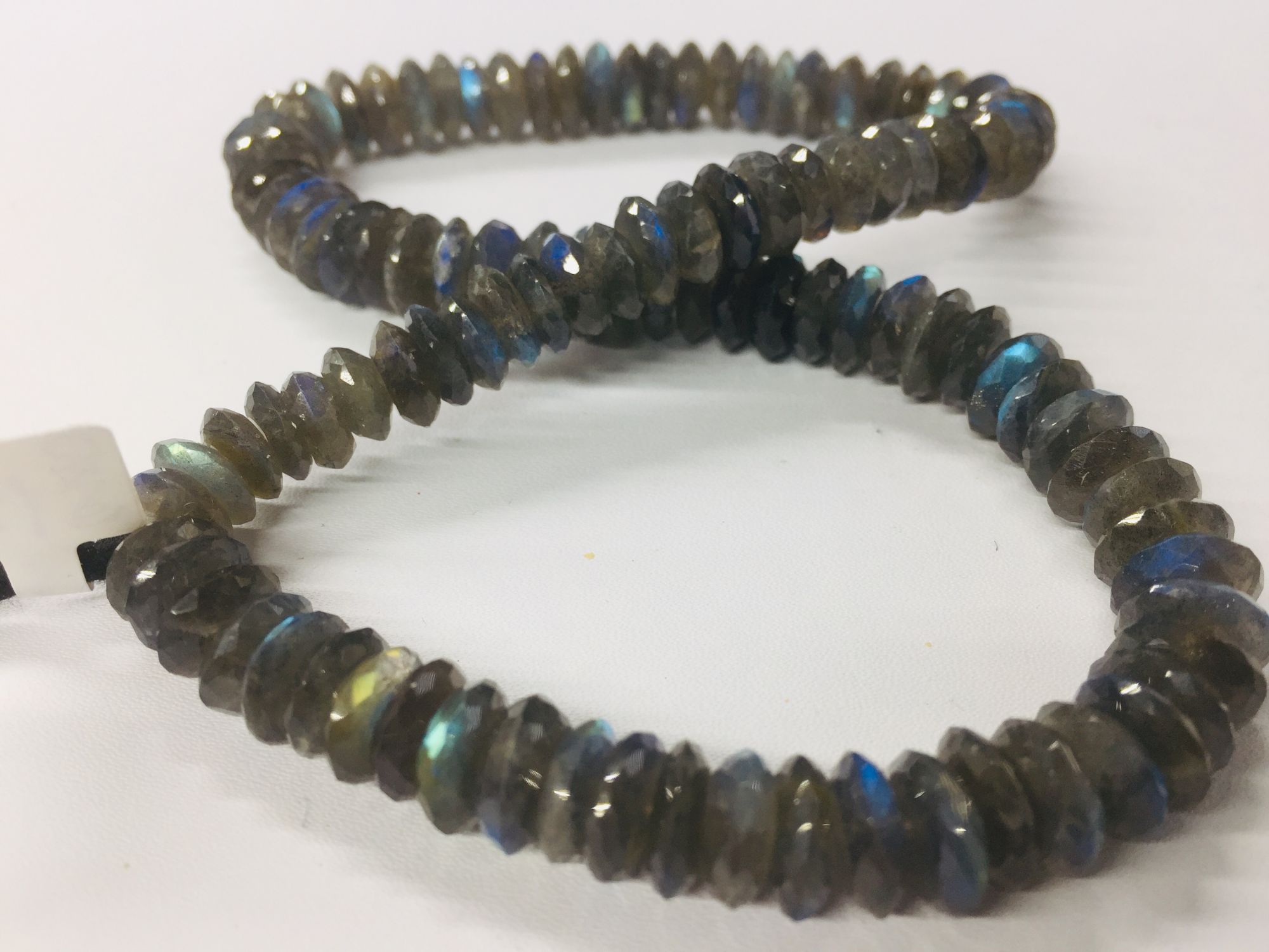 Labradorite Disc Faceted