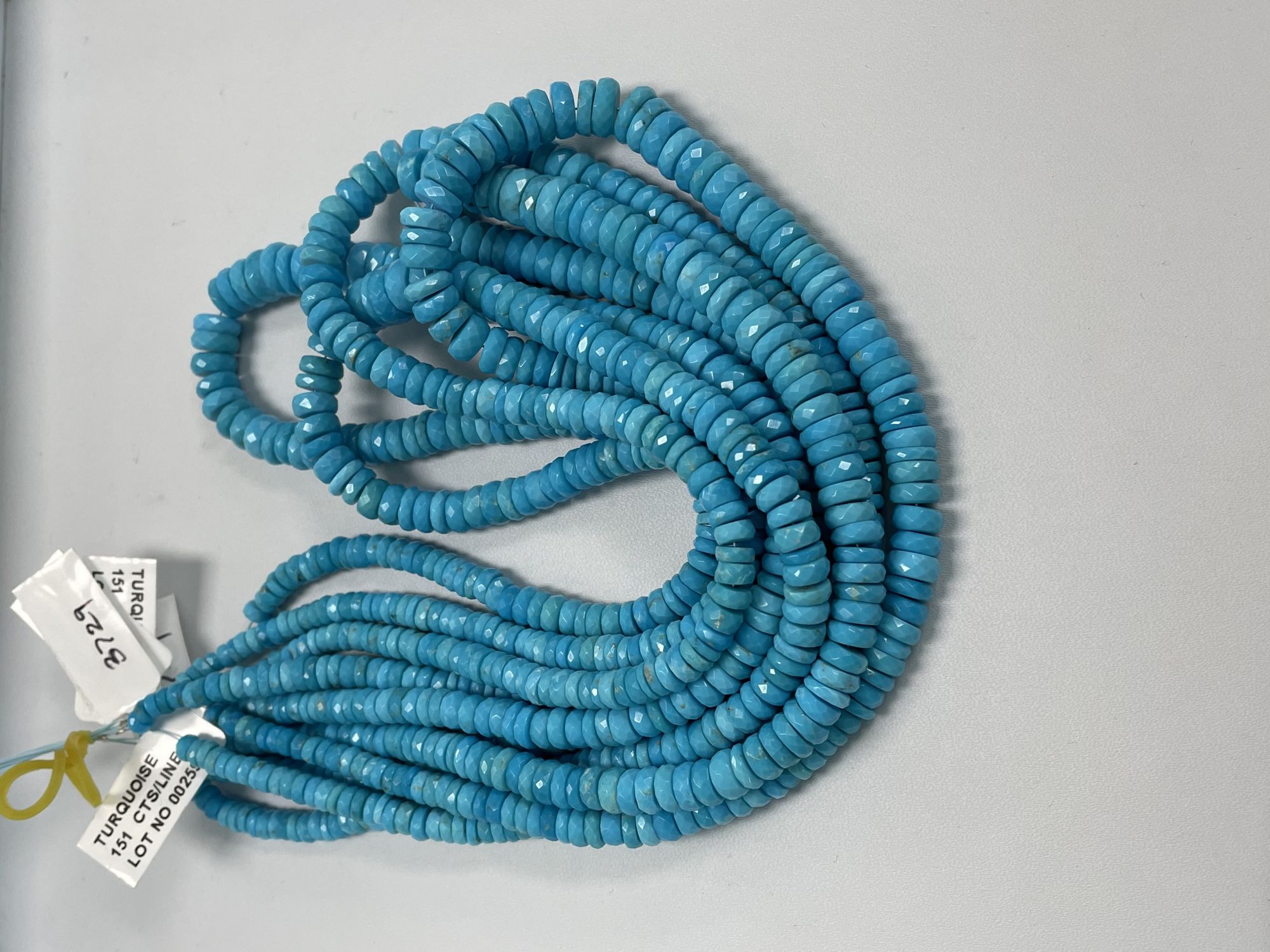 Turquoise Tire Faceted