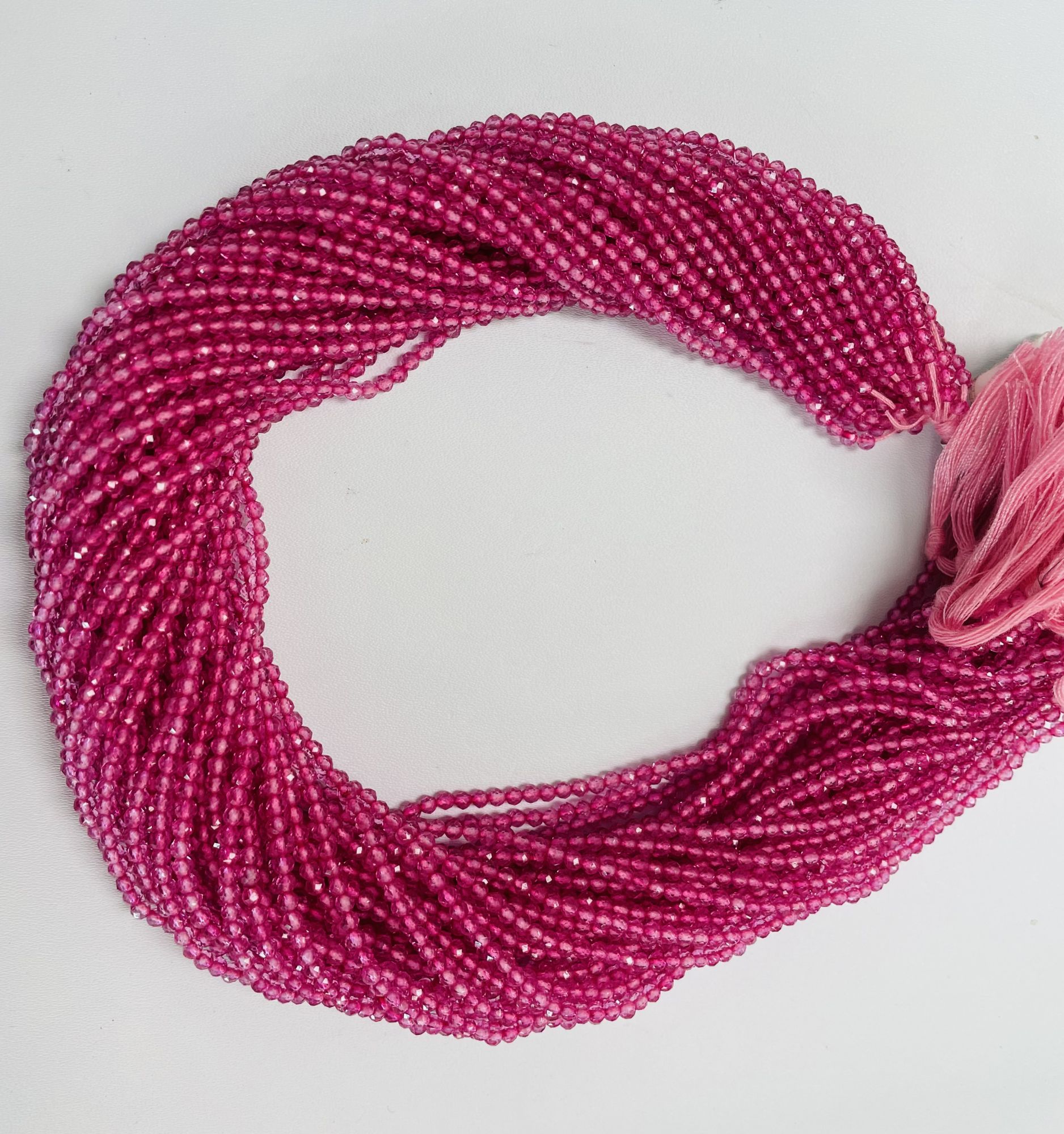 Mystic Quartz Rondelle Faceted