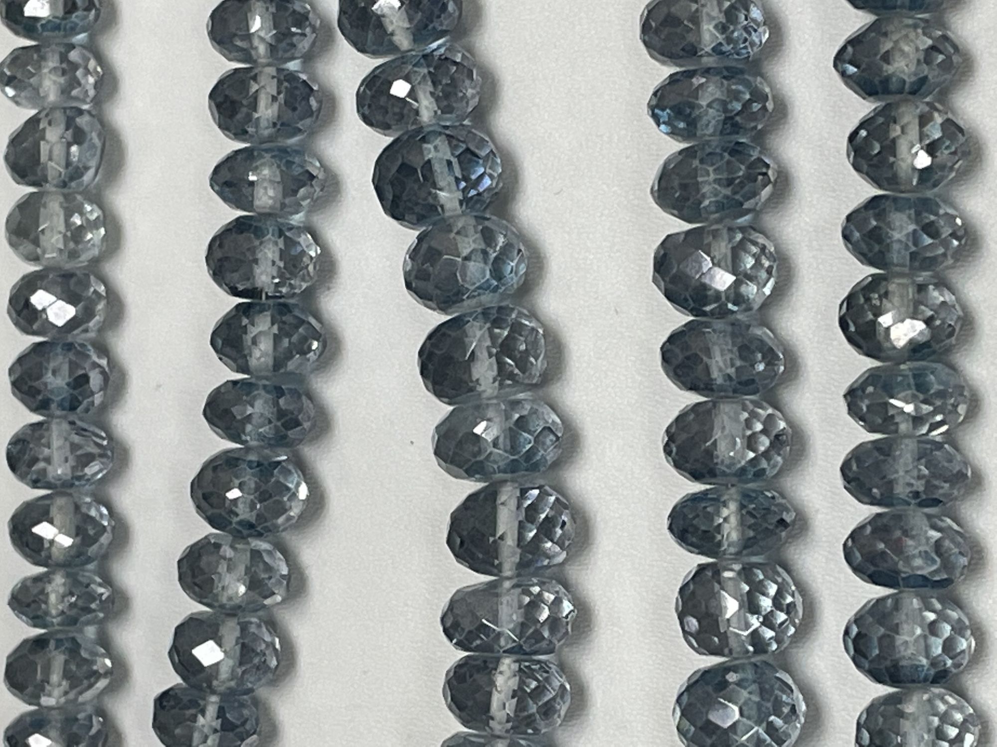 Mystic Topaz Rondelle Faceted