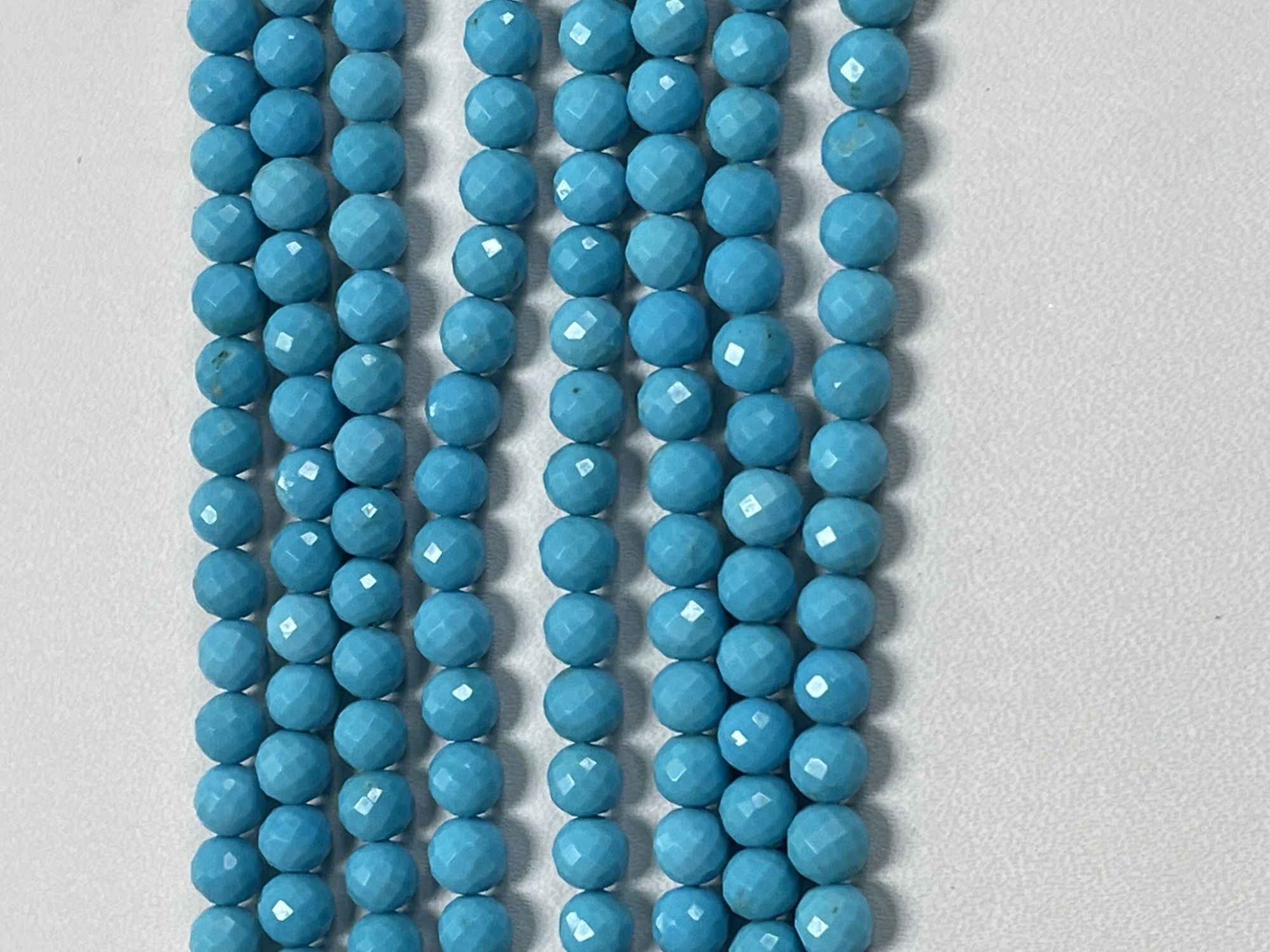 Turquoise Round Faceted