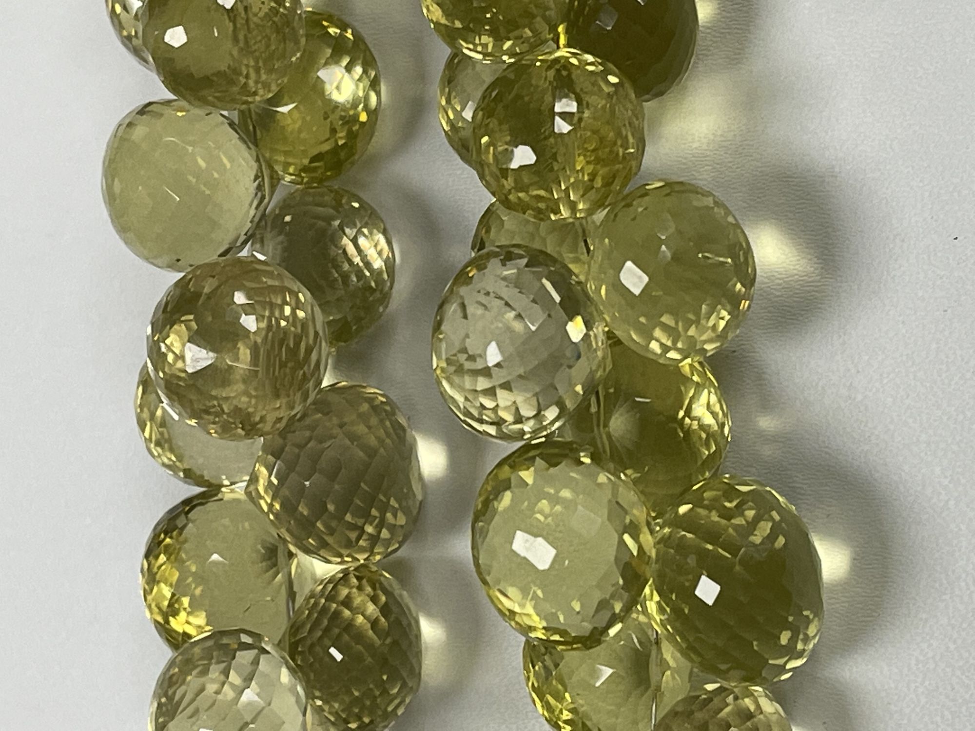 Lemon Quartz Onion Faceted