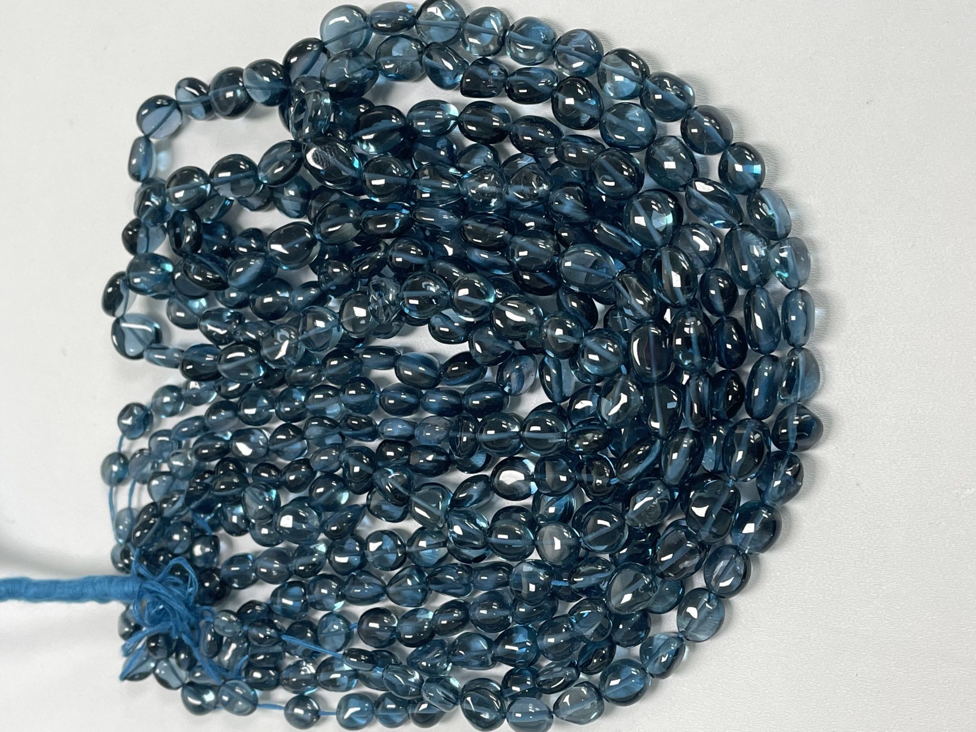 London Blue Topaz Nugget Smooth