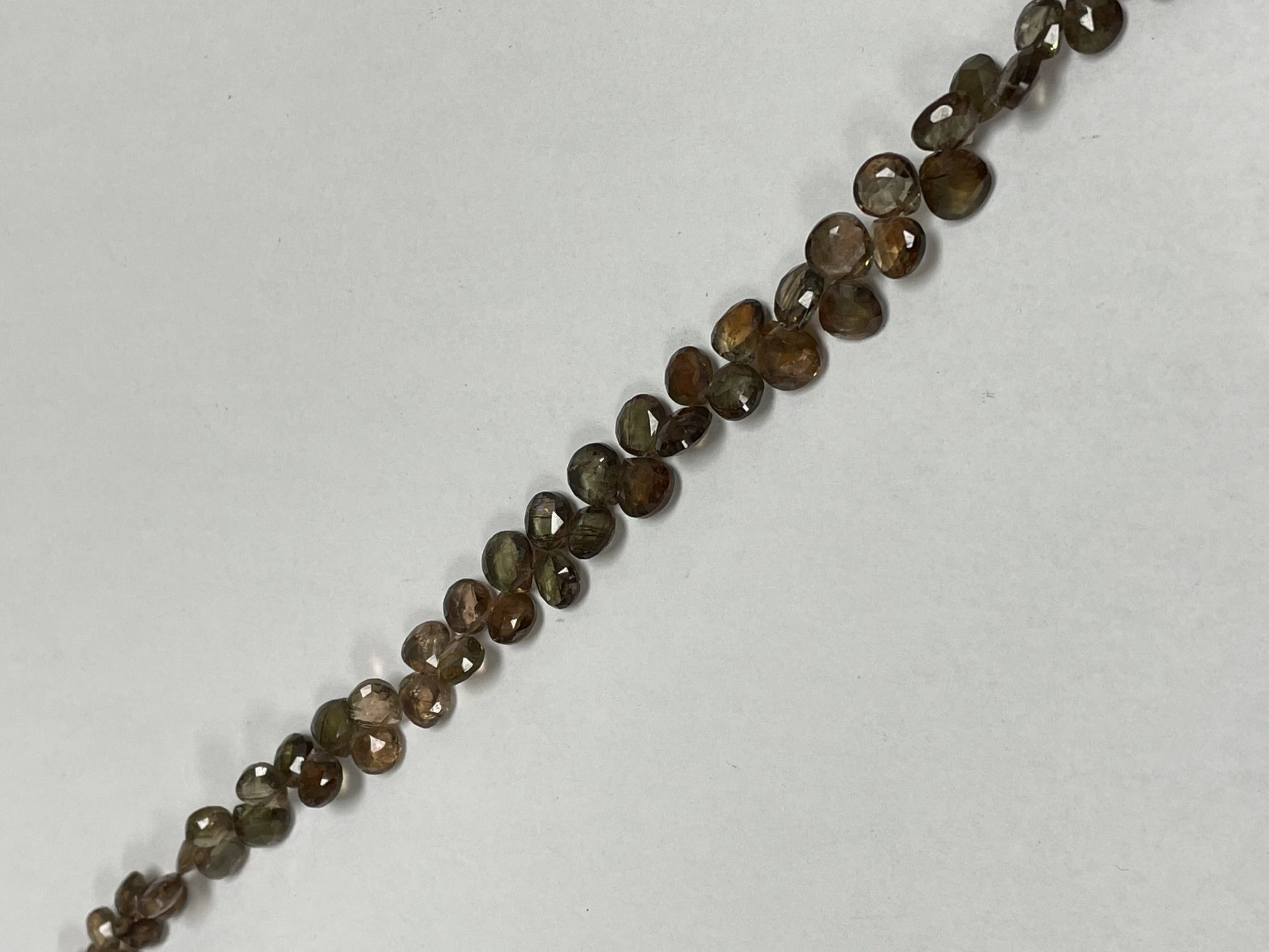 Andalusite Heart Faceted