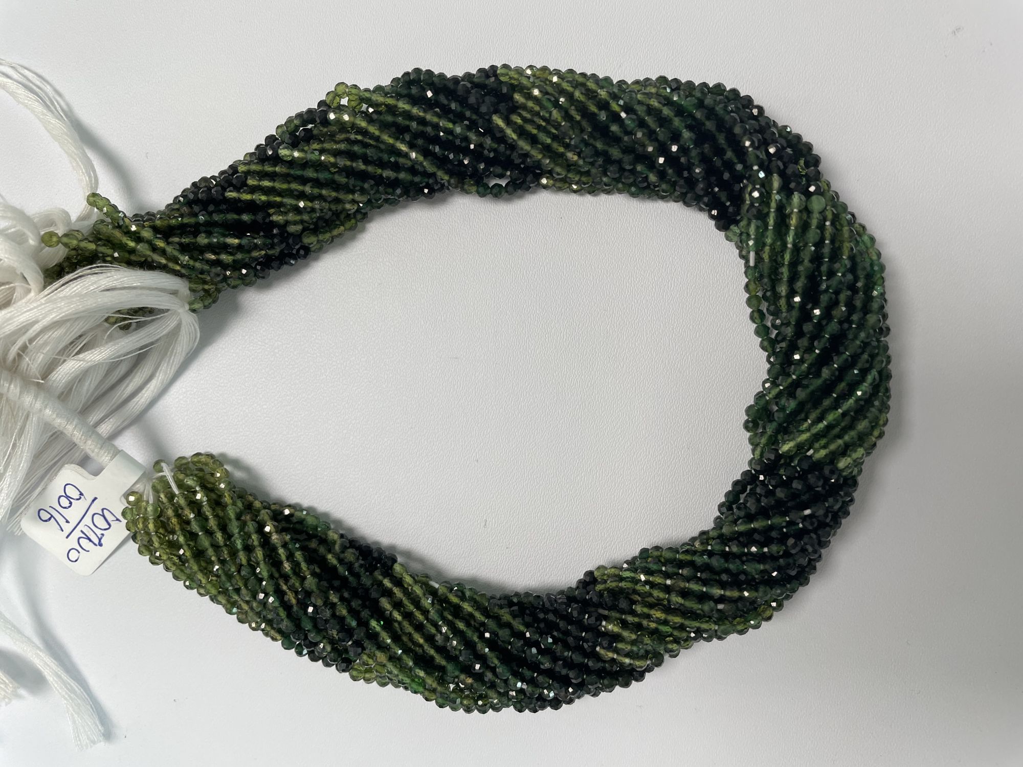 Shaded Green Tourmaline Faceted