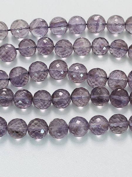 Purple Amethyst Round Faceted
