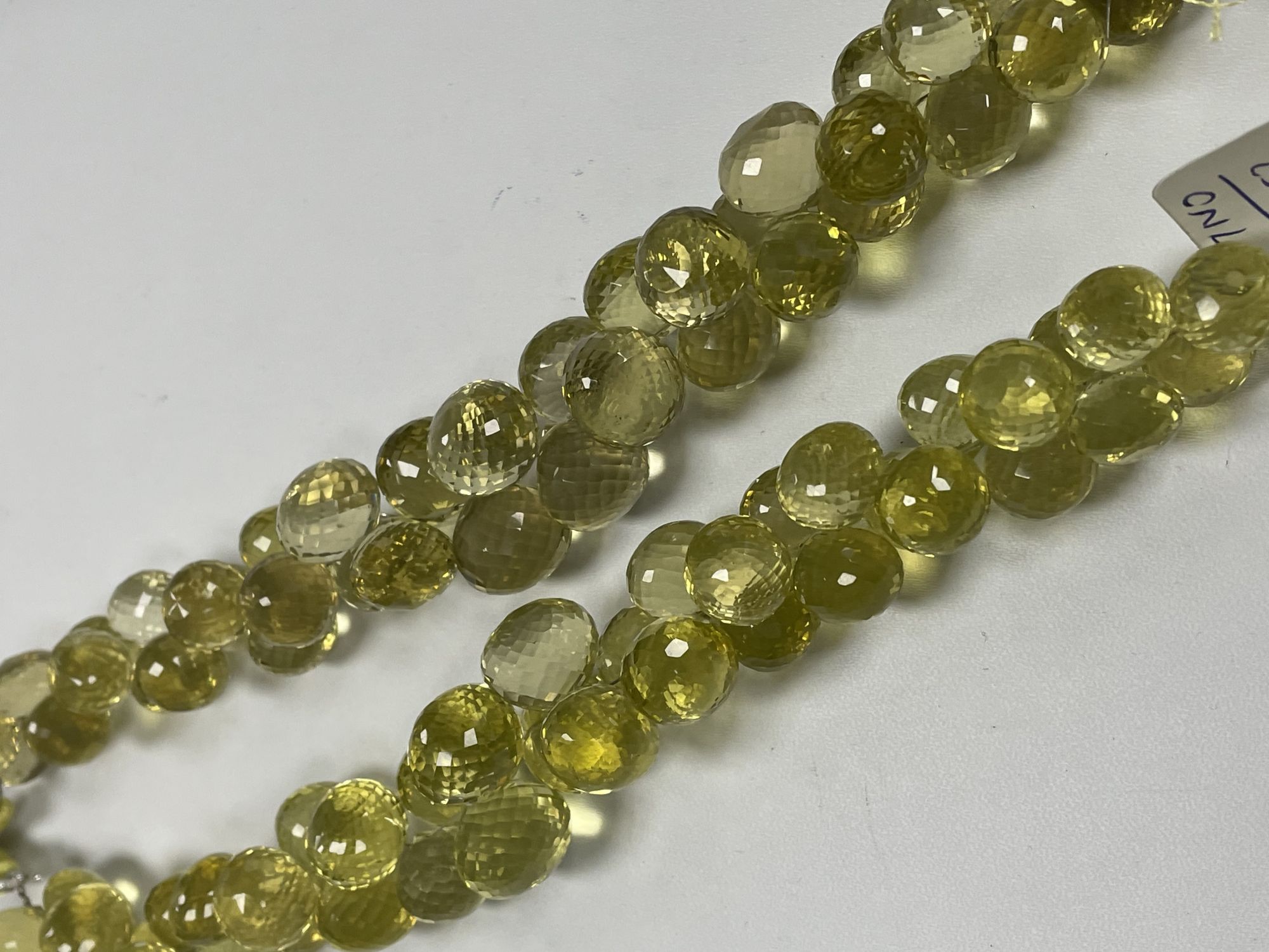 Lemon Quartz Onion Faceted