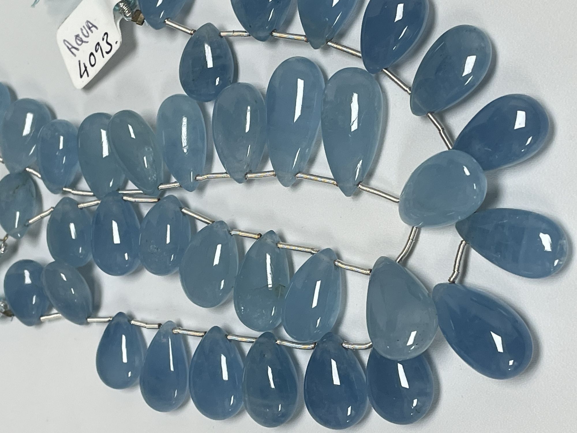 Aquamarine Pear Smooth