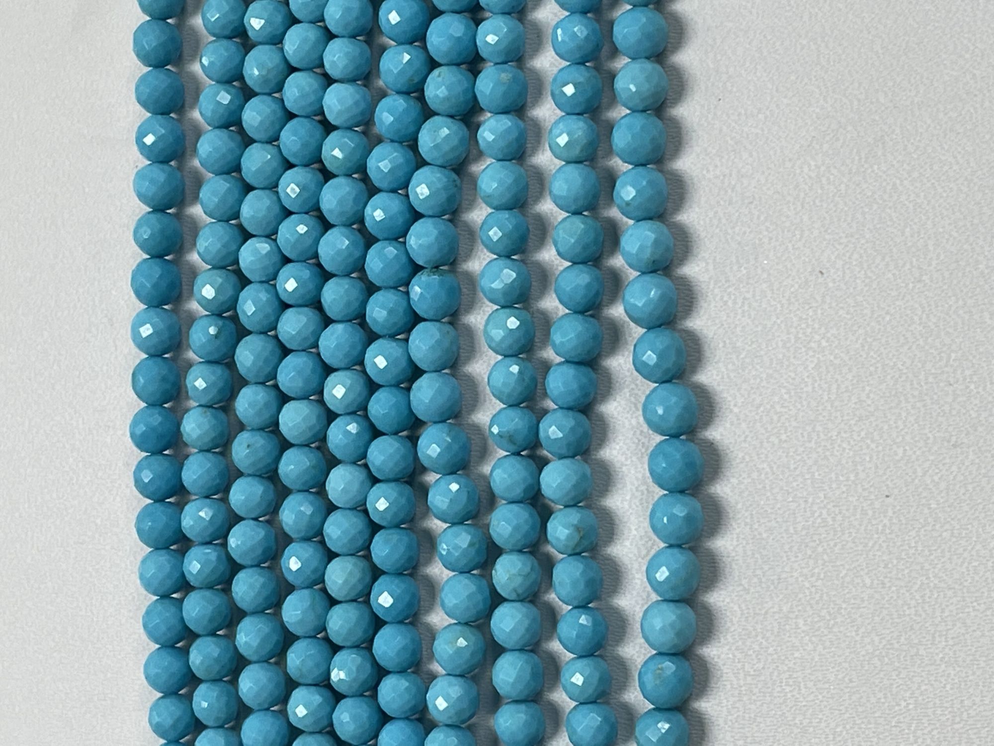 Turquoise Round Faceted
