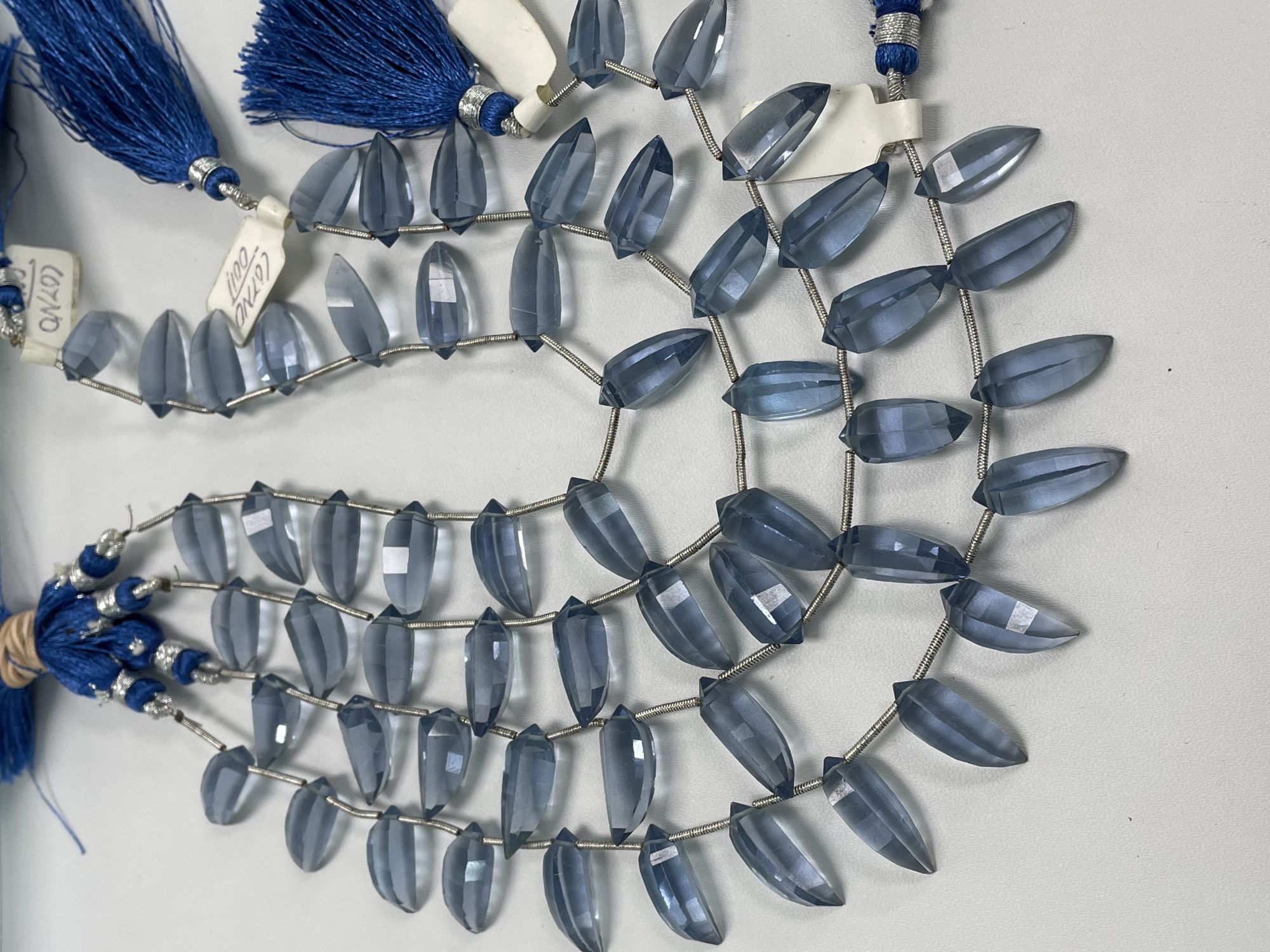 Iolite Hydro Quartz Okra Faceted