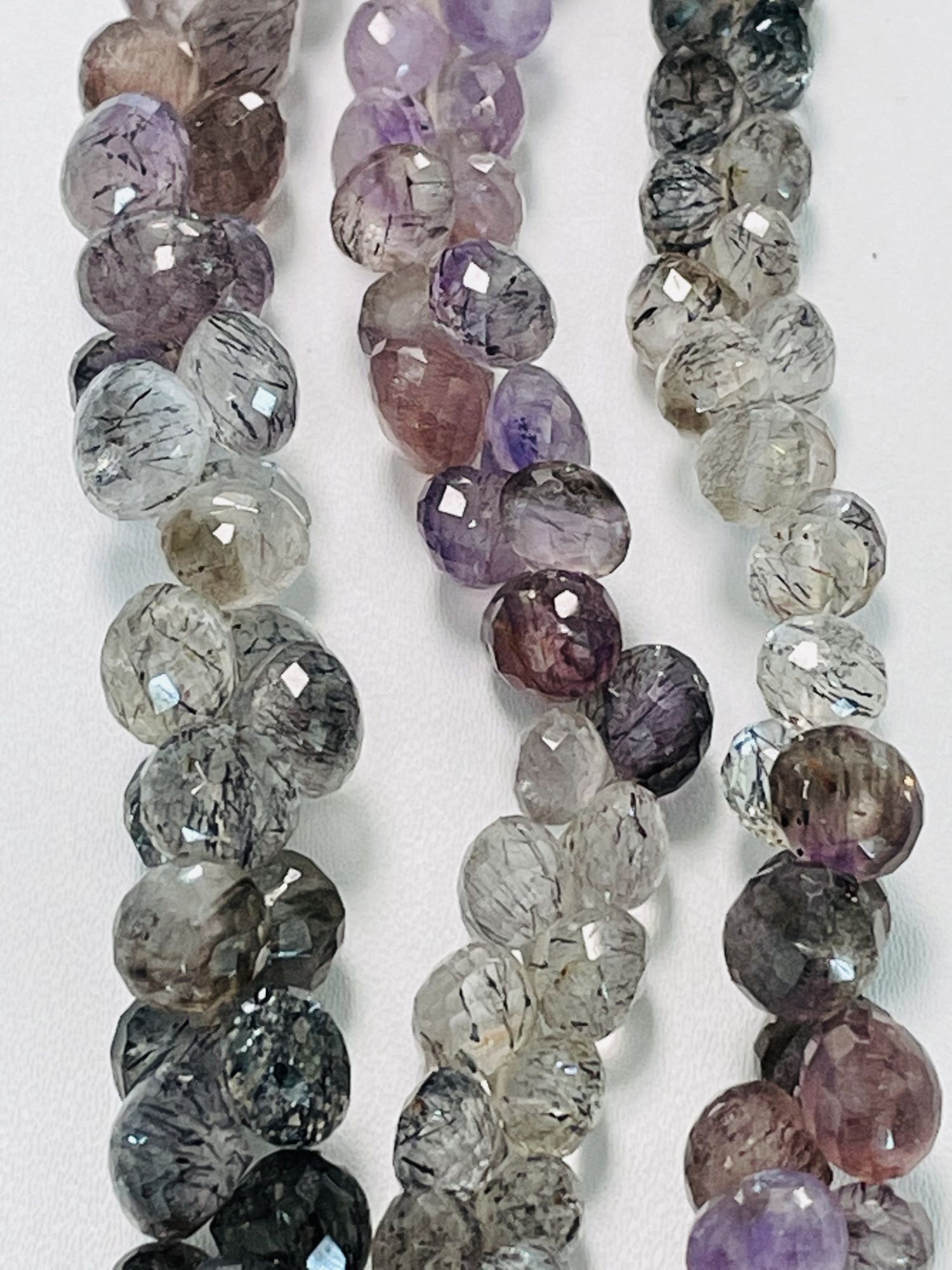 Moss Amethyst Onion Faceted