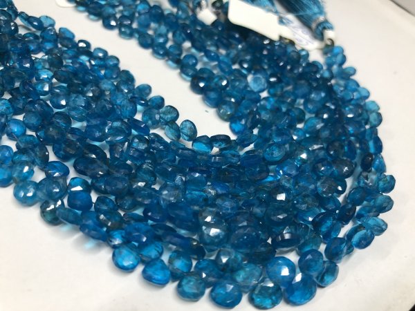 Apatite Hearts Faceted