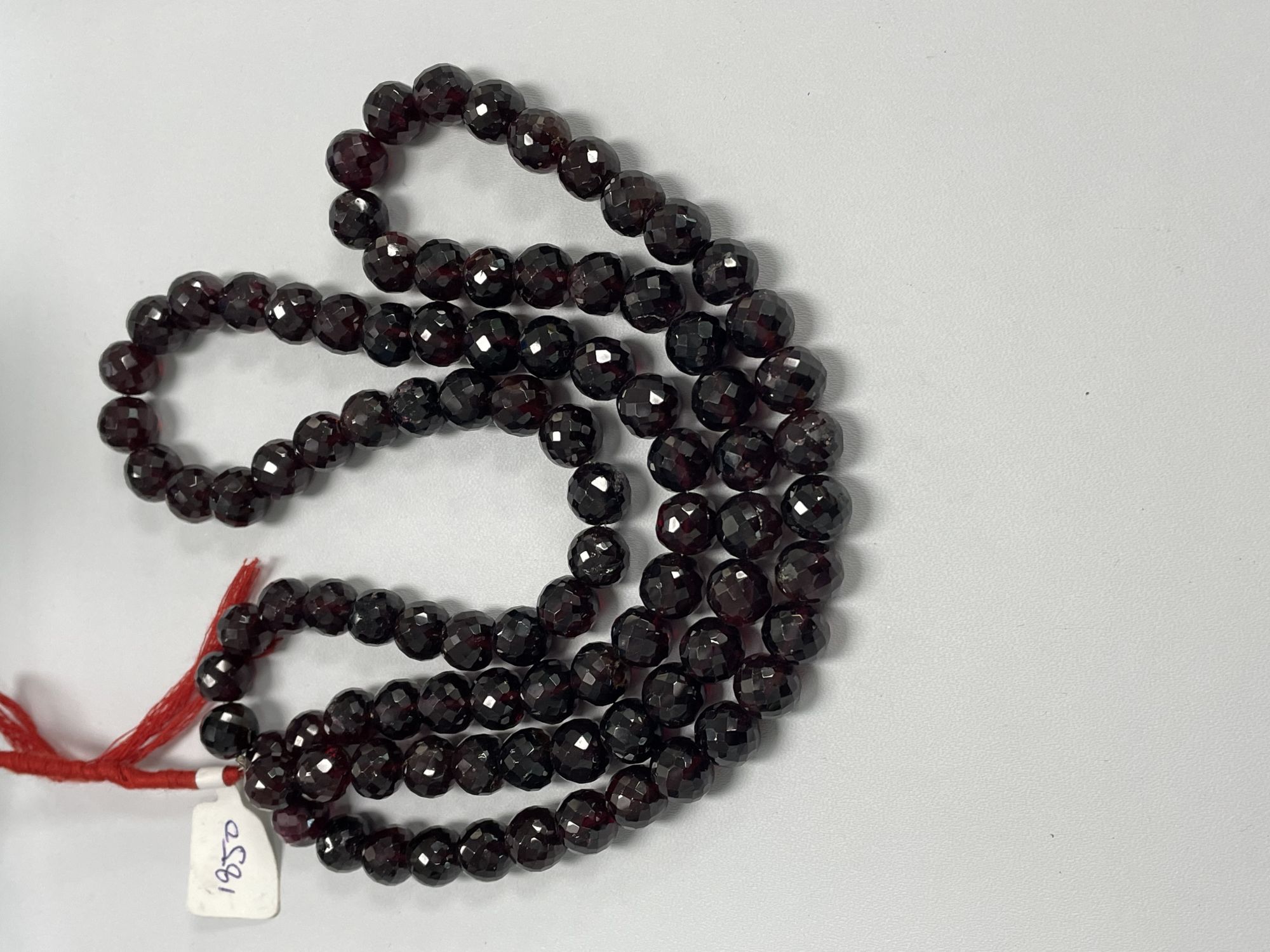 Red Garnet Round Faceted