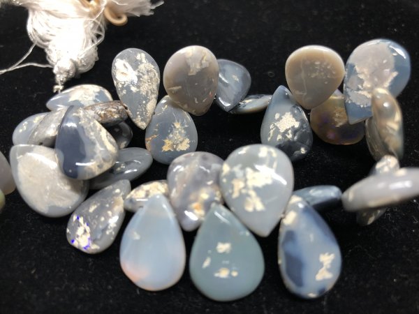 Lightning Ridge Australian Opal Pears Smooth