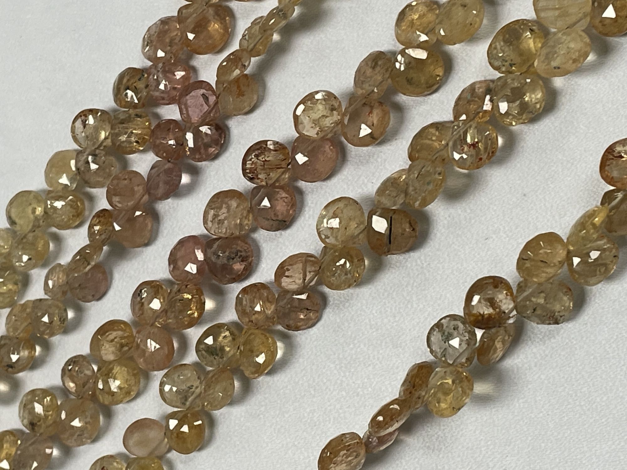 Imperial Topaz Heart Faceted