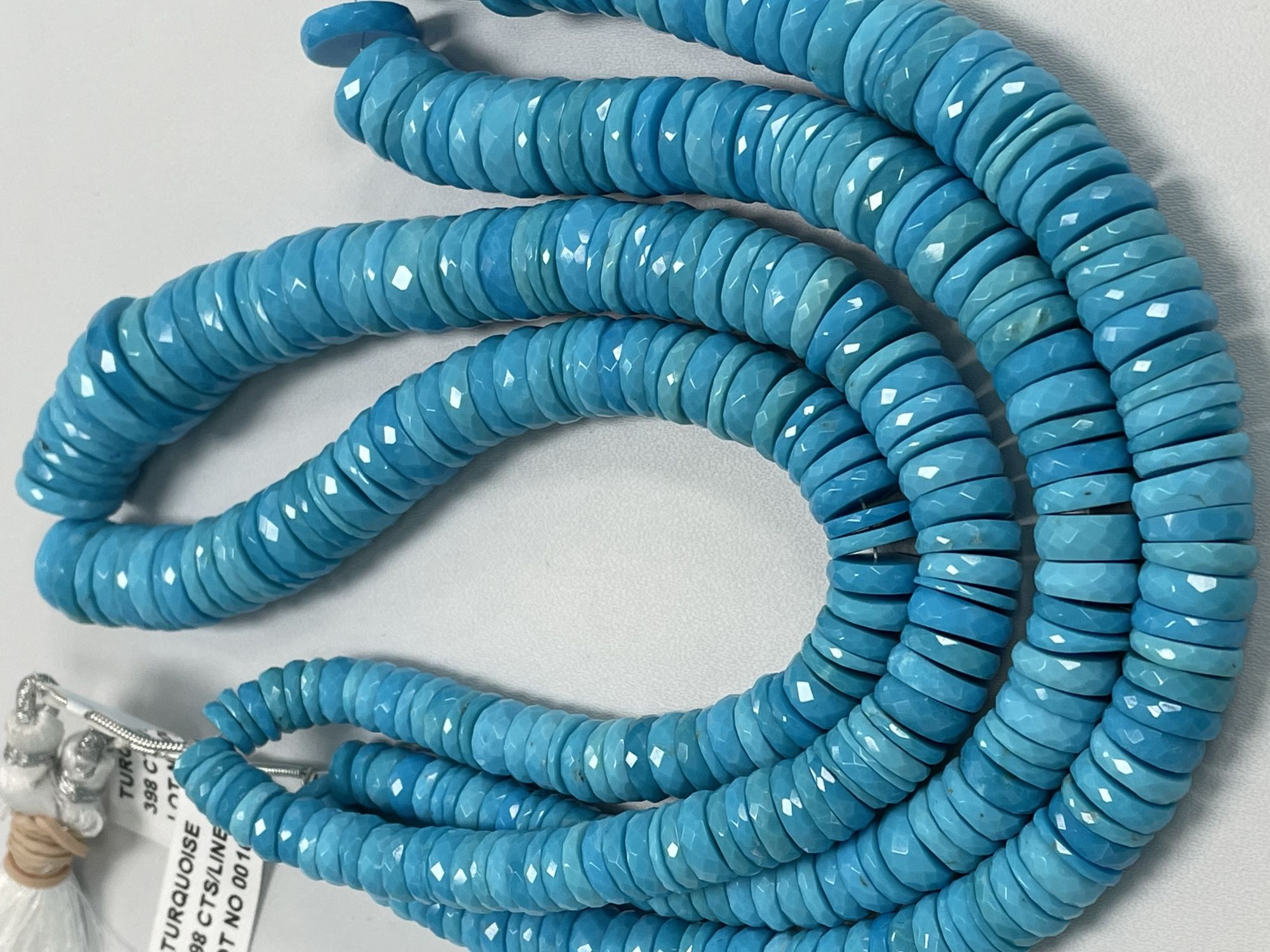 Turquoise Tire Faceted